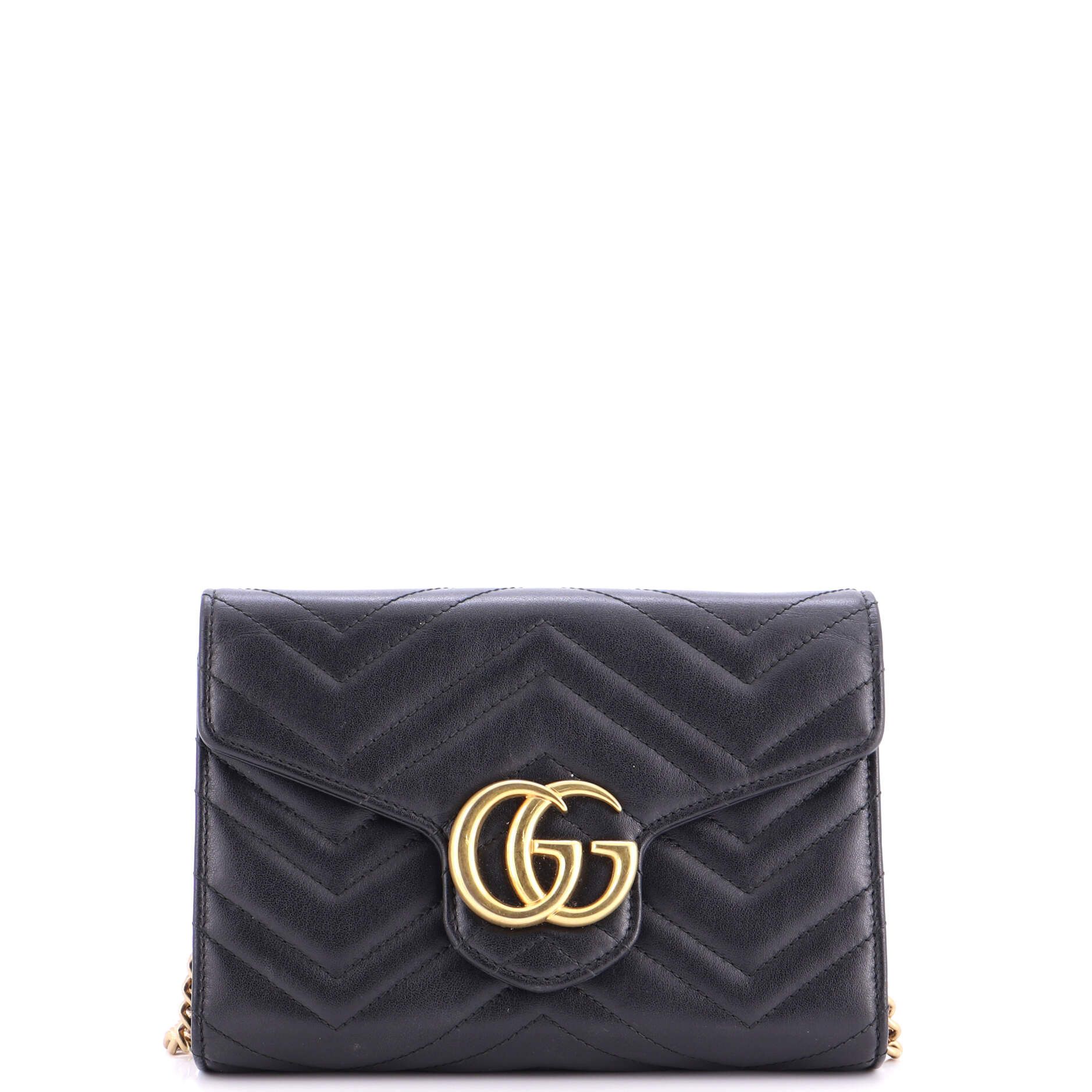 Gucci GG Marmont Chain Wallet Size ONE SIZE - 1 Thumbnail