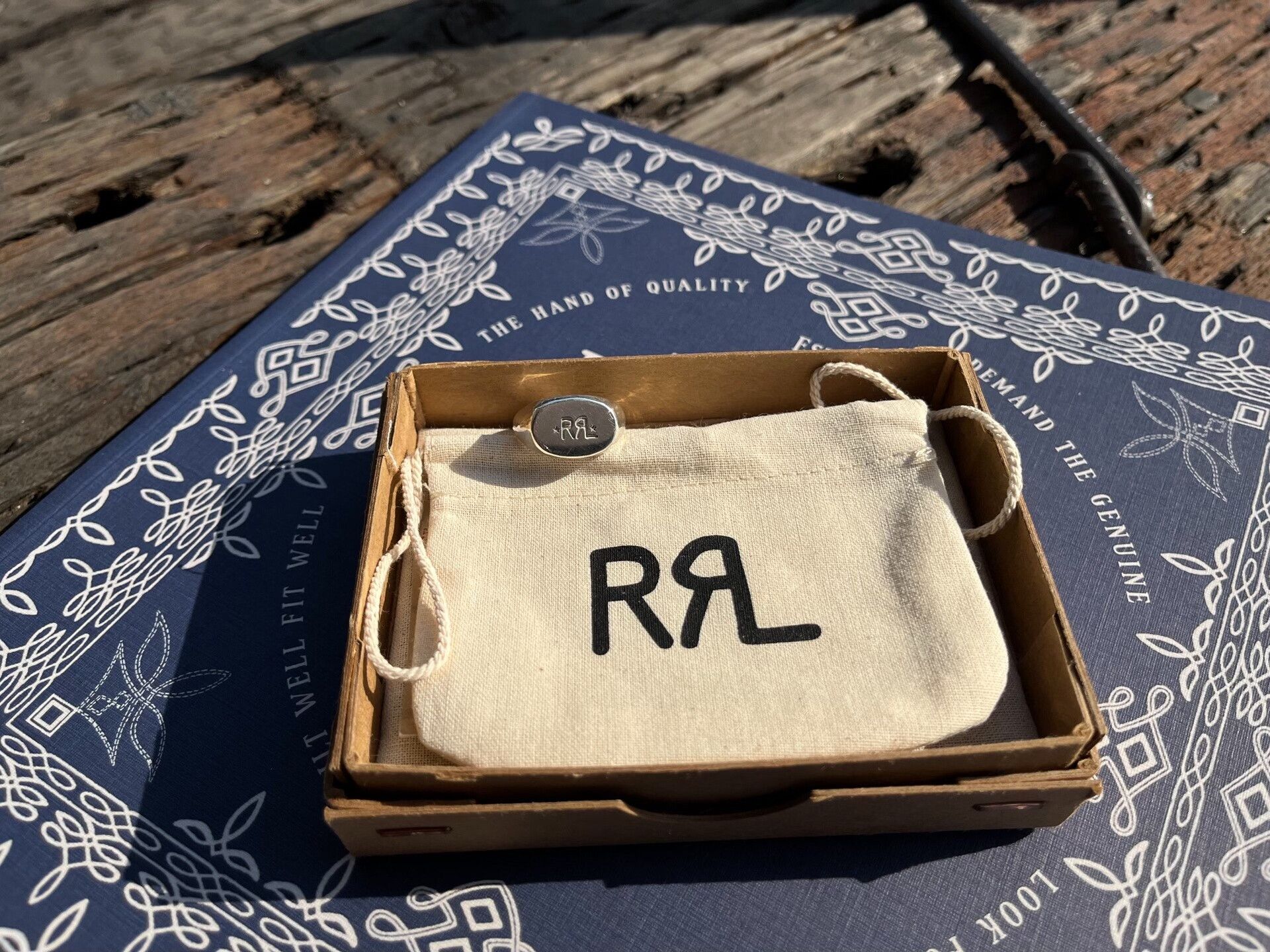 RRL Ralph Lauren rrl silver ring with packaging Size ONE SIZE - 1 Thumbnail