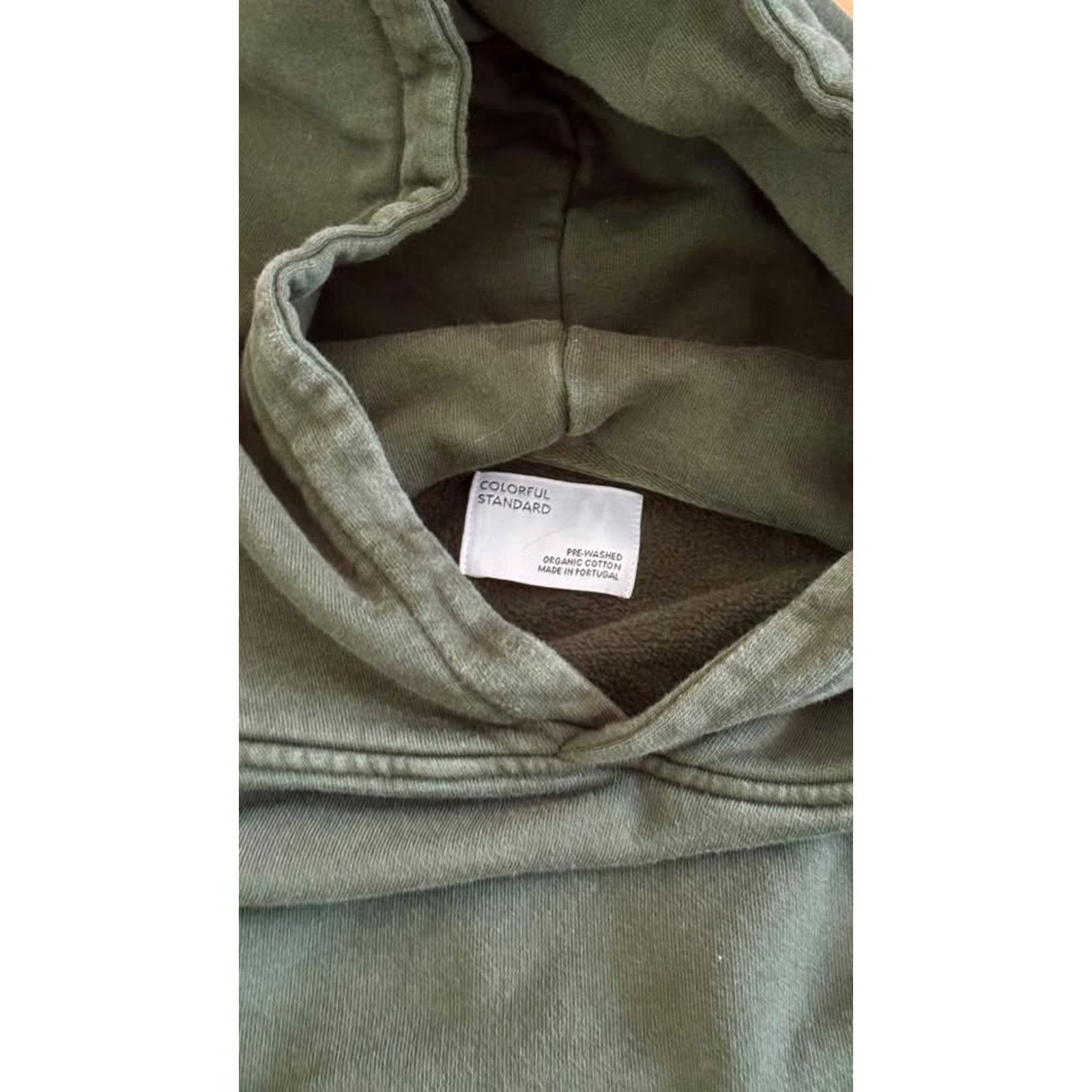 Colorful Standard Organic Oversized Hoodie Green Men's L, Men's — image 3 of 5