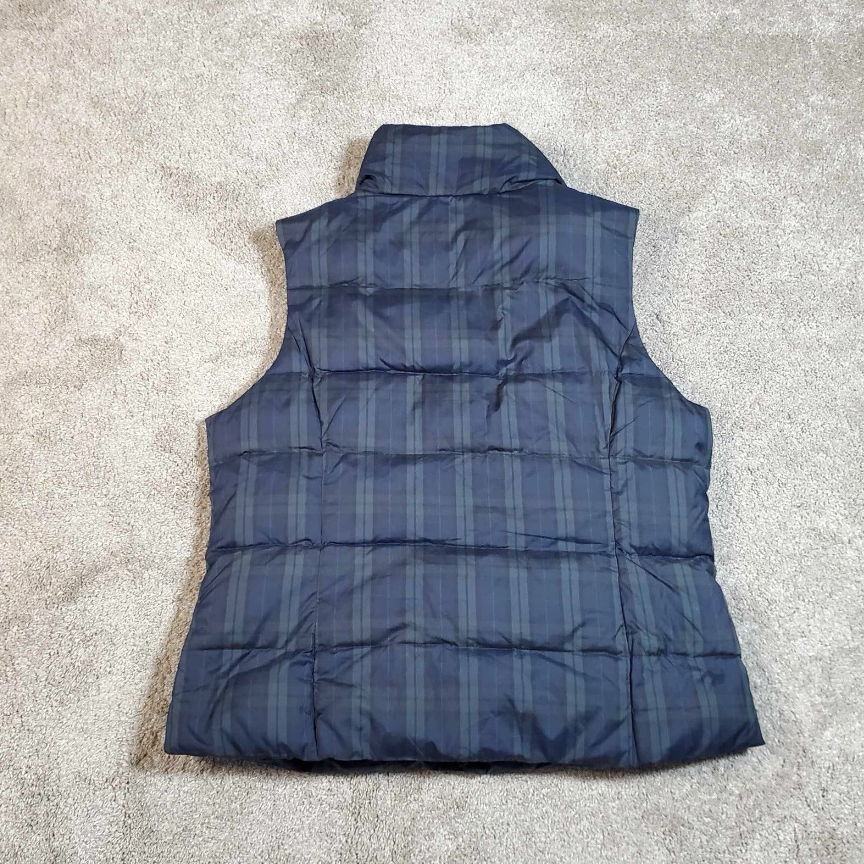Vintage VINTAGE GH Bass & Co Vest Womens Large Blue Plaid Puffer Duck Down Hunting Size L / US 10 / IT 46 - 7 Thumbnail