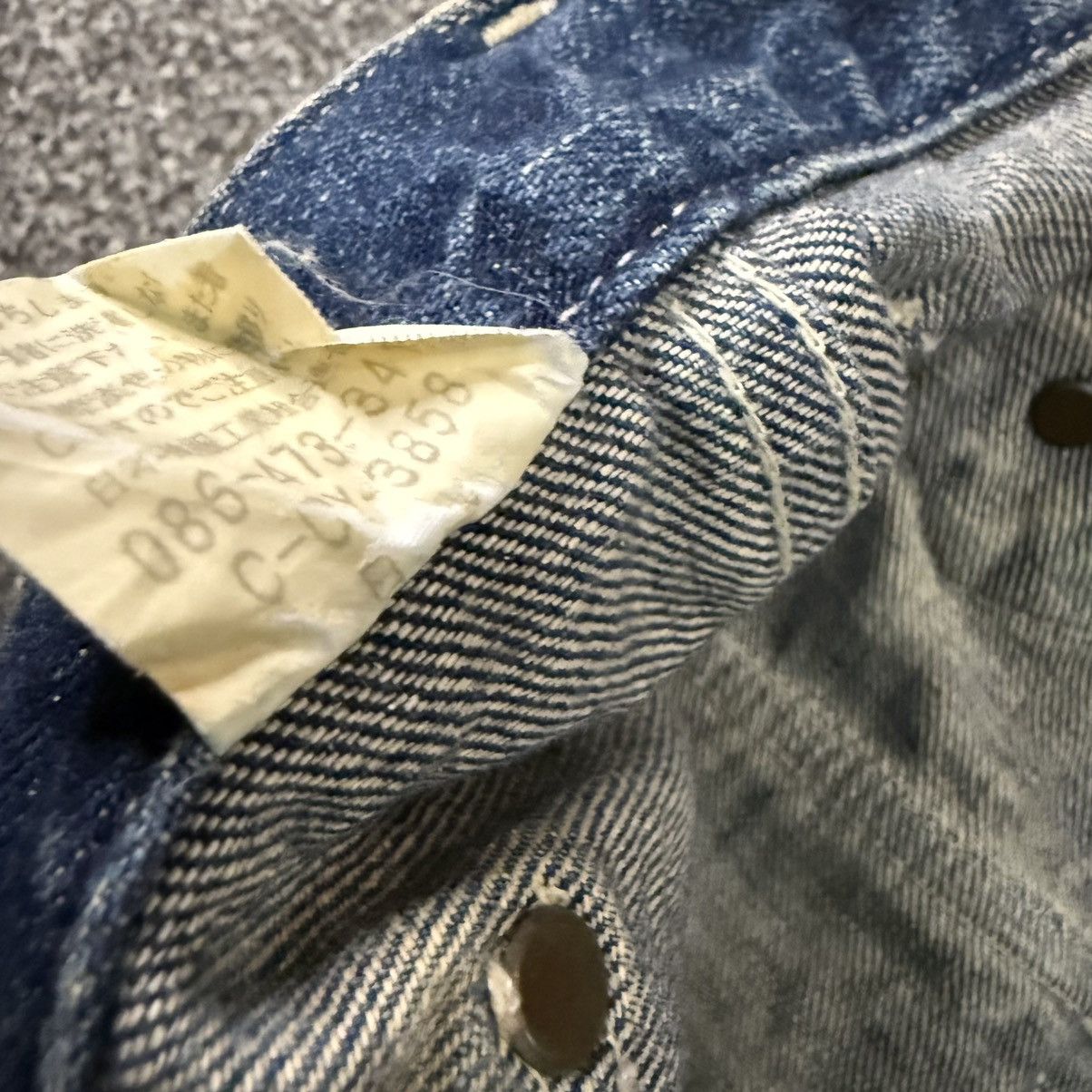 KOJIMA GENES Japanese Heavy Vintage Johnbull Kojima Japan Workwear Denim Size US 31 - 14 Thumbnail