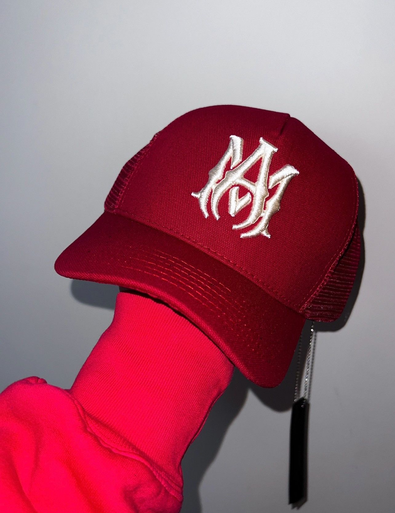 Amiri Amiri logo trucker hat Size ONE SIZE - 1 Thumbnail