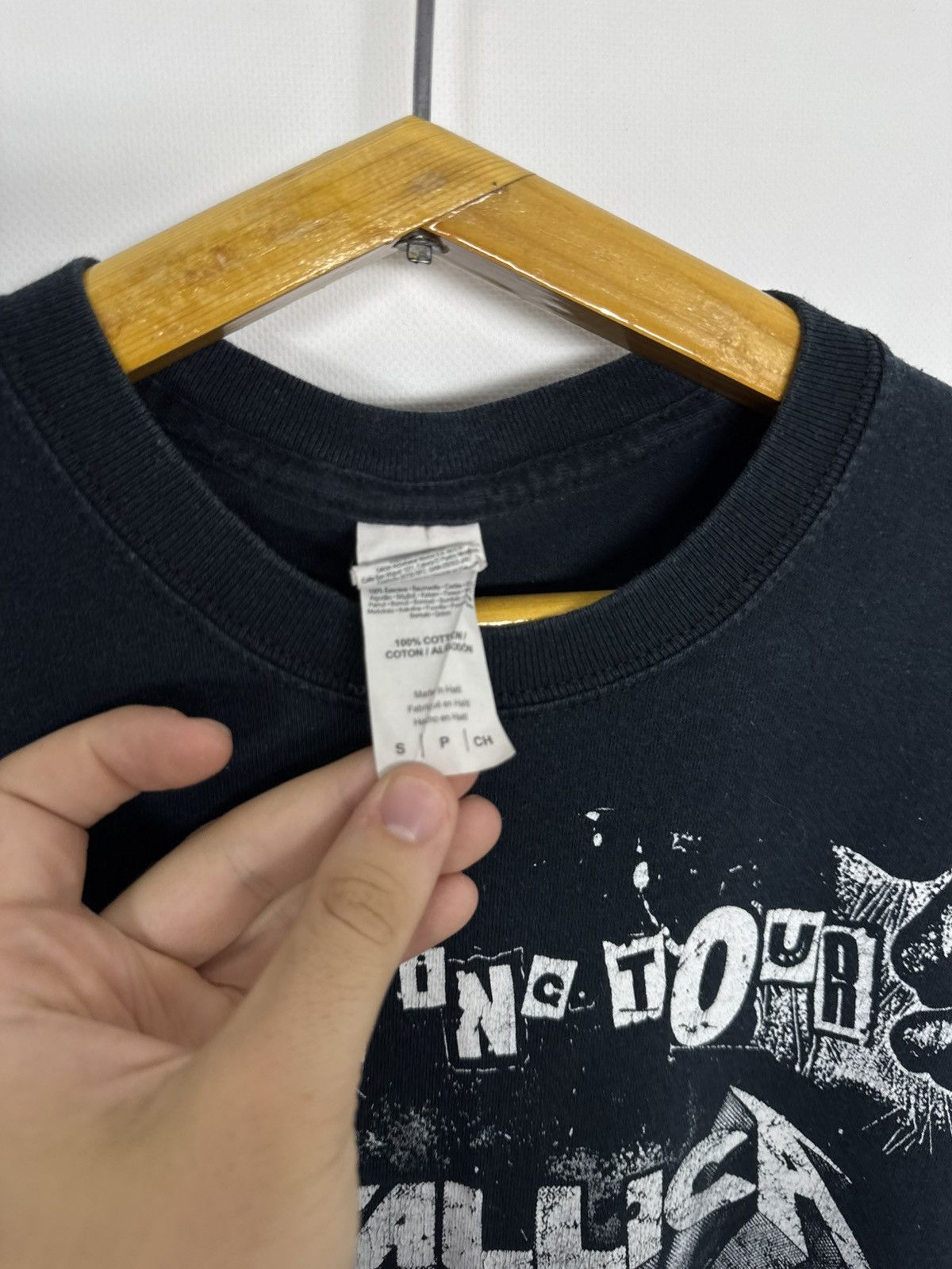 Gildan Vintage Y2K METALLICA PRINT ABSTRACT ANGRY SKELETON Size US S / EU 44-46 / 1 - 7 Thumbnail