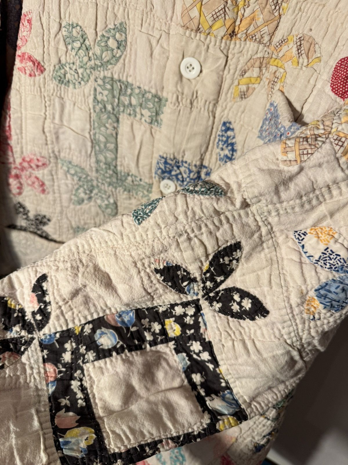 Other Quilted Patchwork Coat Size US L / EU 52-54 / 3 - 6 Thumbnail