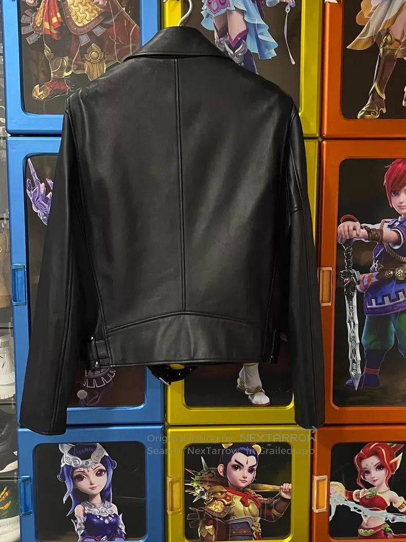 Versace Versace Leather coat Size US XXL / EU 58 / 5 - 2 Thumbnail