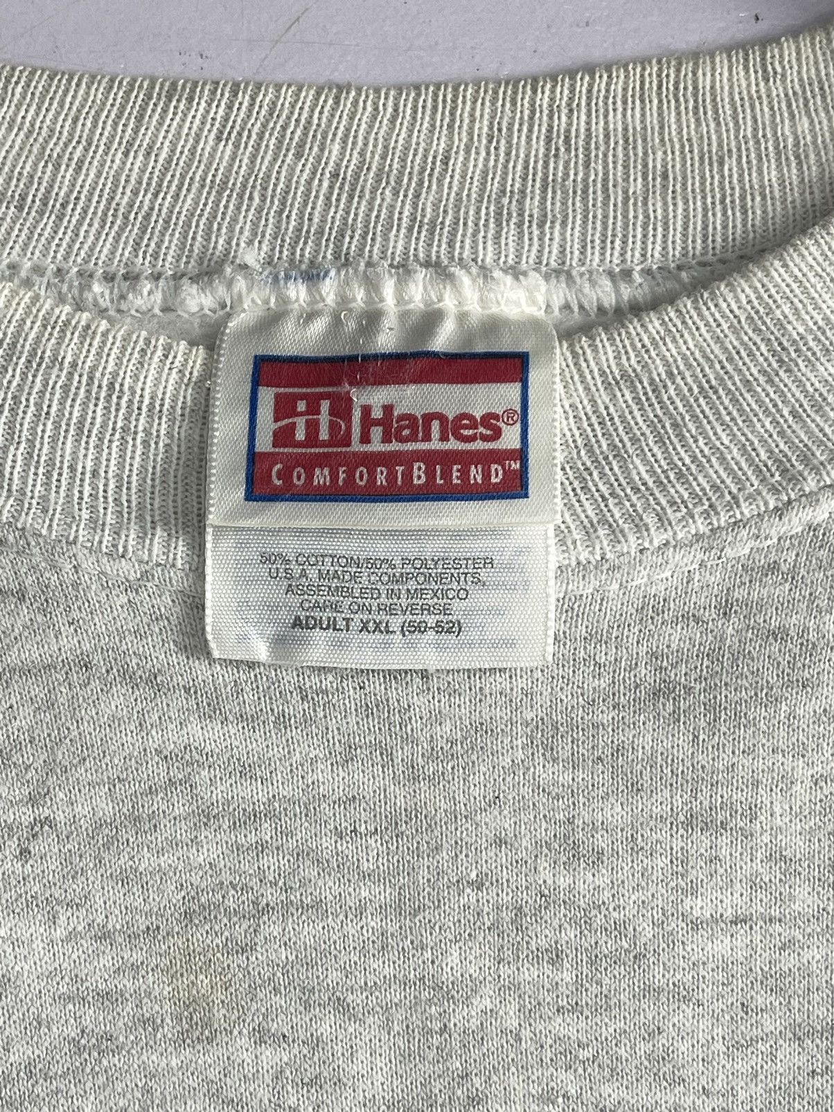 Hanes × Vintage 90s Vintage Christmas Teddy Bear Sweatshirt Size US XL / EU 56 / 4 - 7 Thumbnail