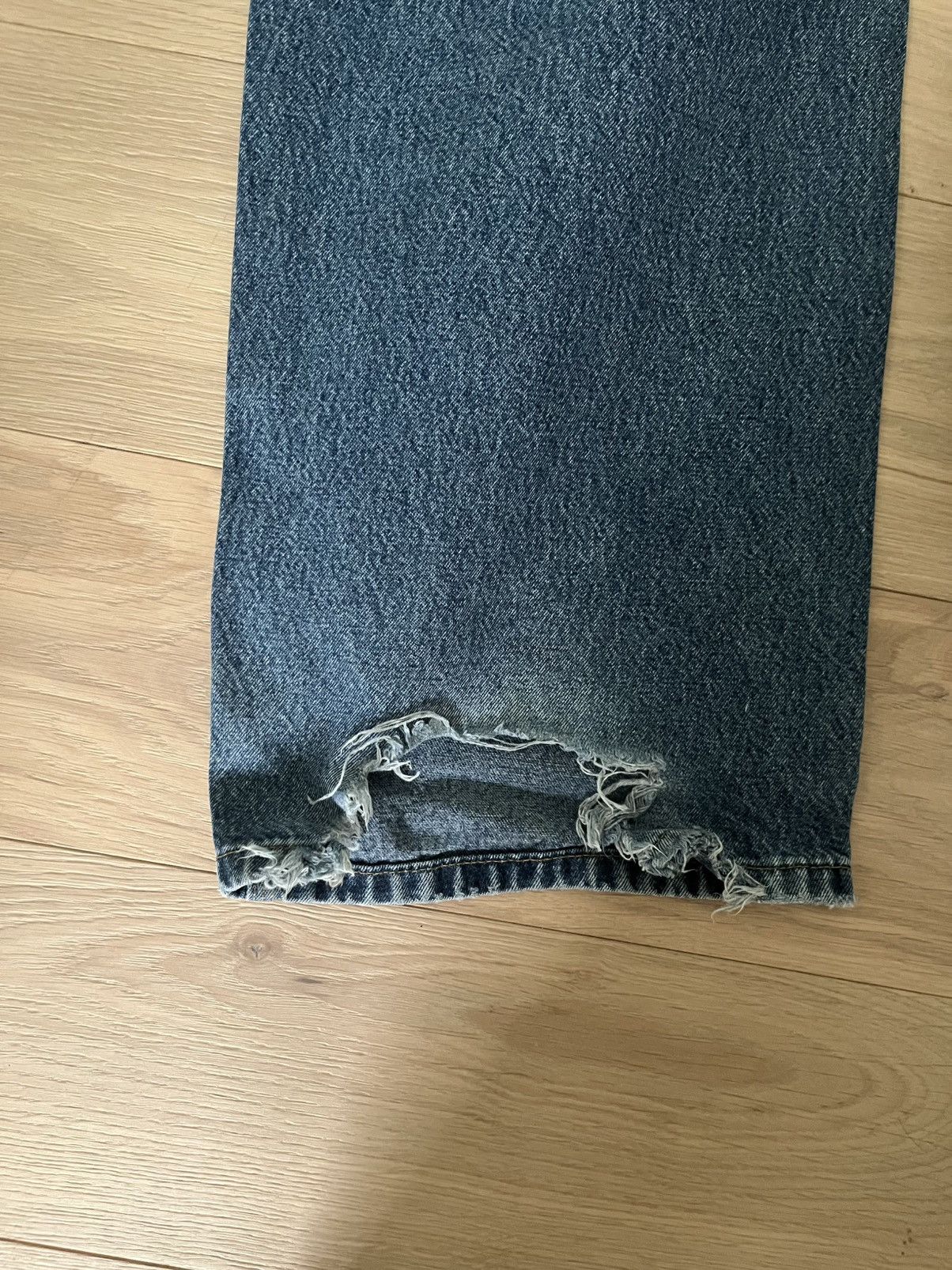 Carhartt Carhartt jeans blue workwear baggy loose fitting Size US 33 - 6 Thumbnail