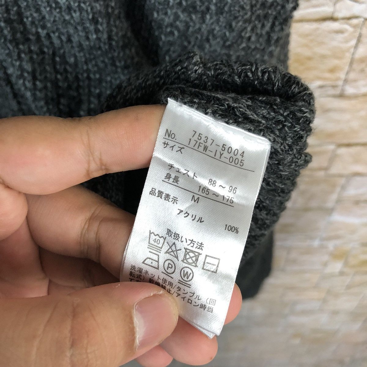 Japanese Brand Japanese Brand Black Cardigan Knitwear #A1184 Size US M / EU 48-50 / 2 - 11 Thumbnail