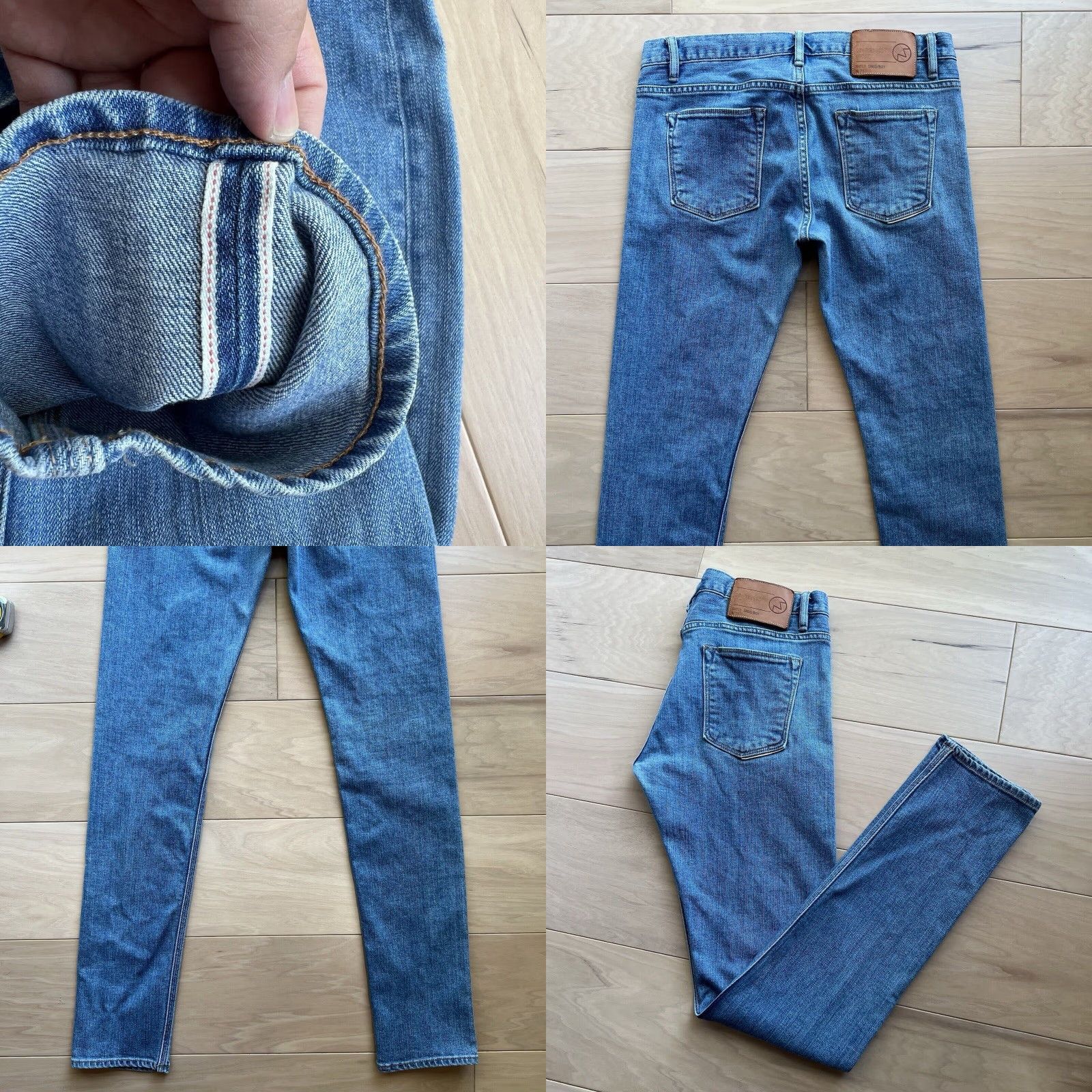 Y/Project VINTAGE Doublewood Project Jeans 33 Slim Straight Denim Blue 33 Casual Streetwear Men 501 500 Series Western Southwestern USA New York Size US 33 - 8 Thumbnail