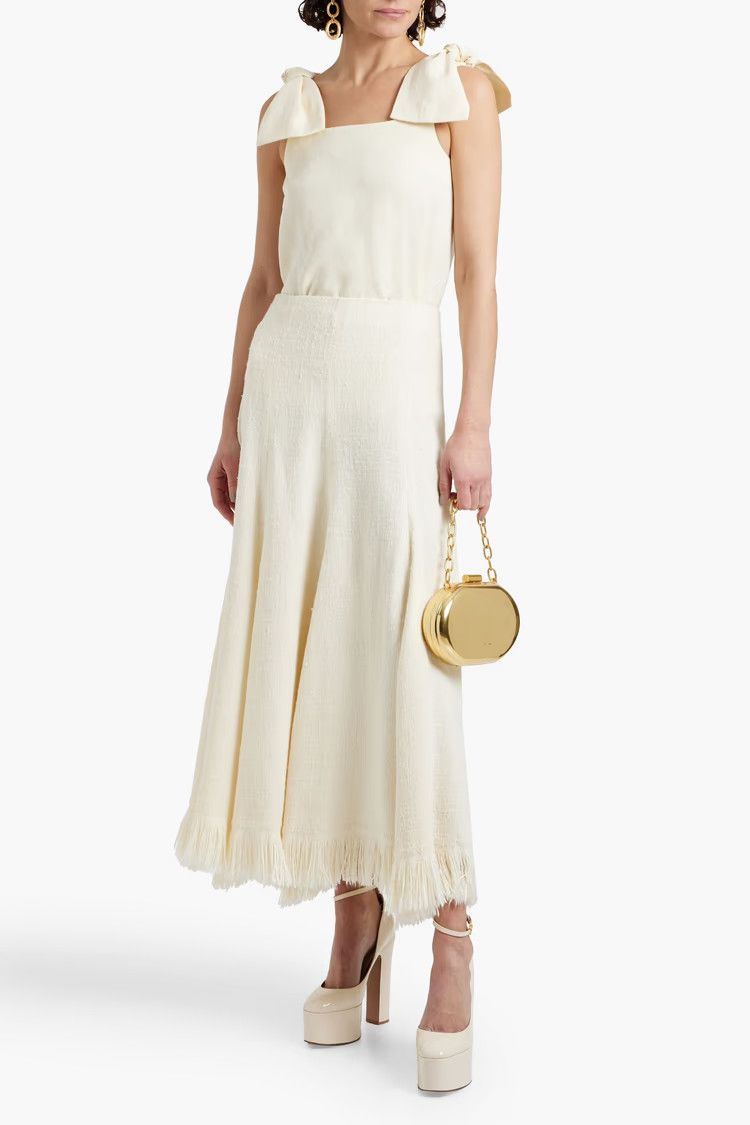 Chloe o1y0825 Blouse in Ivory Size M / US 6-8 / IT 42-44 - 2 Thumbnail
