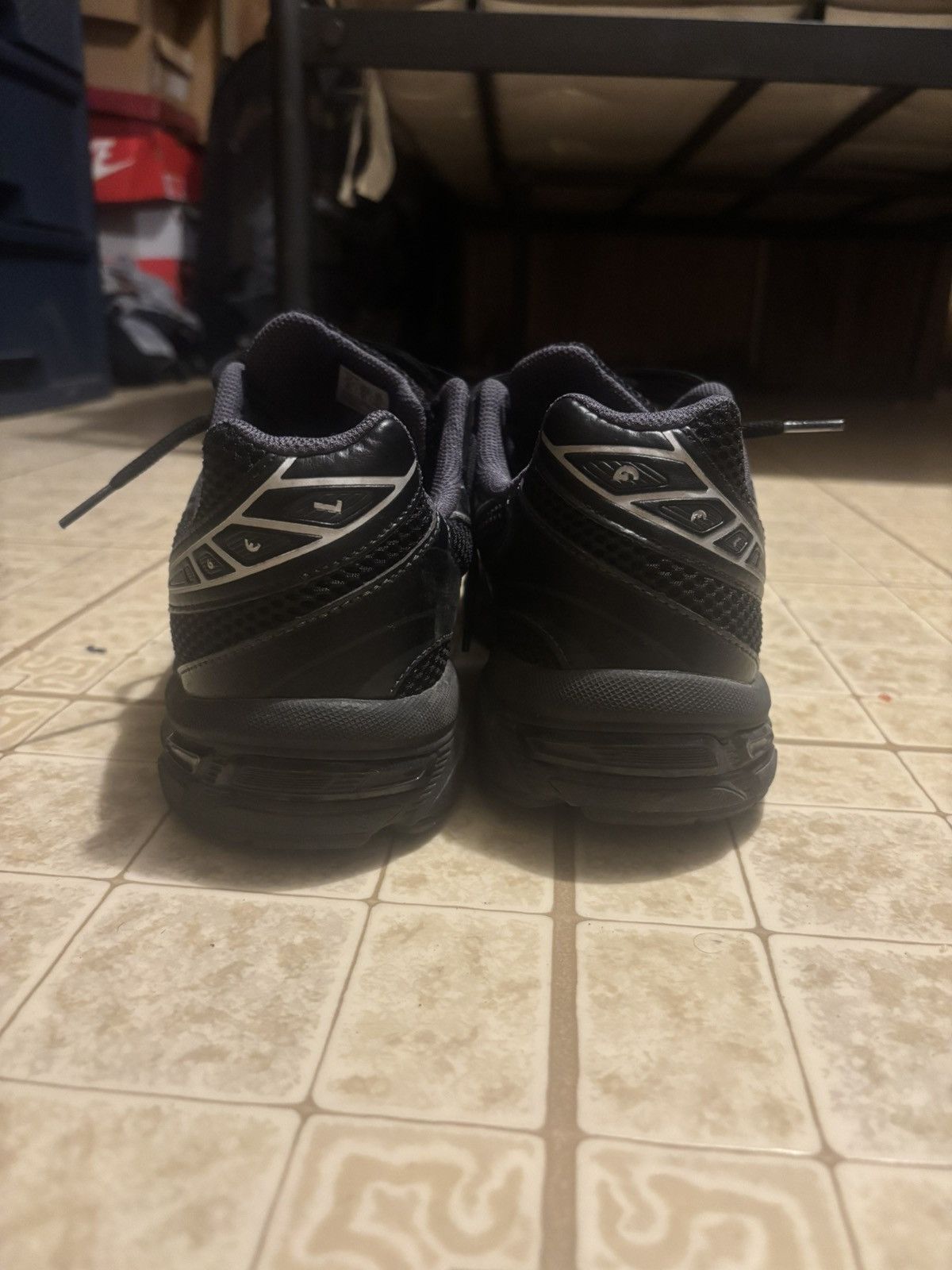 Asics Black Pure Silver Asics Size US 9.5 / EU 42-43 - 4 Thumbnail