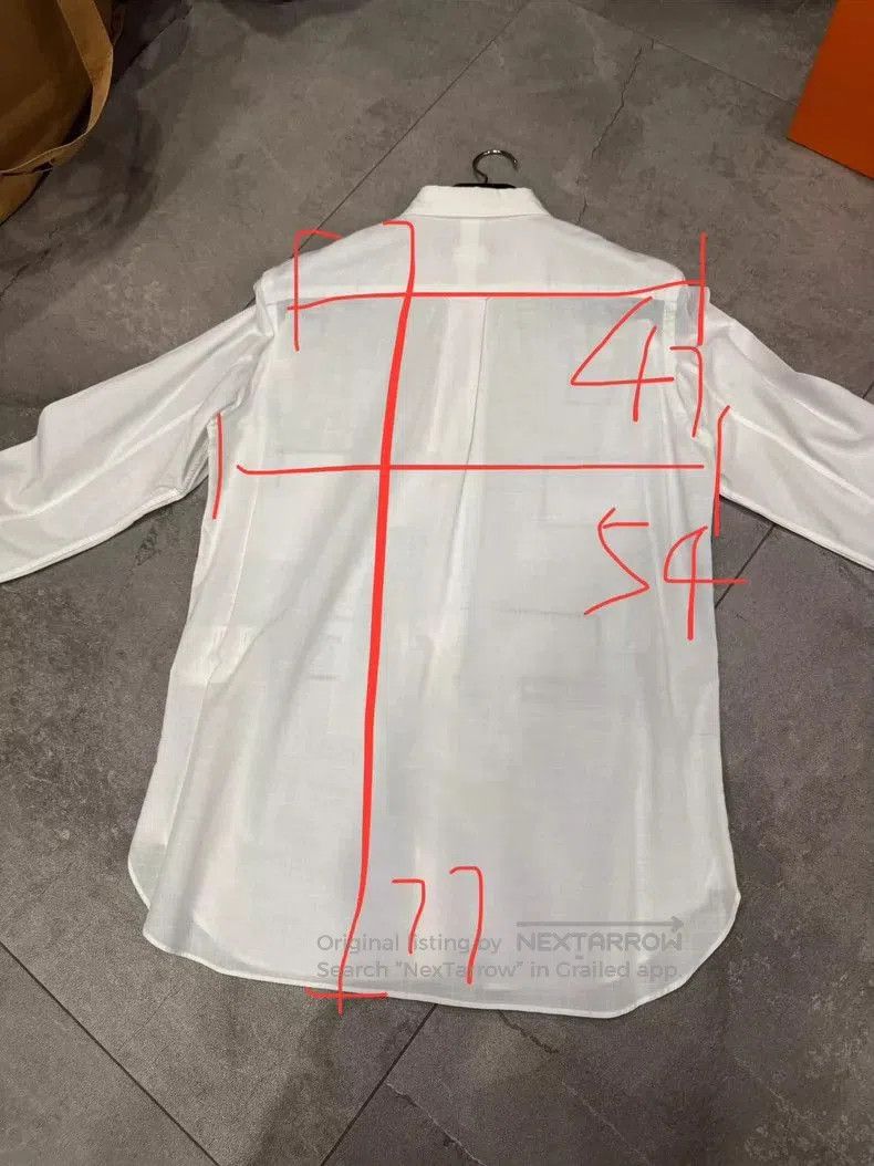 Junya Watanabe Junya Watanabe White Patchwork Shirt L . Size US L / EU 52-54 / 3 - 6 Thumbnail