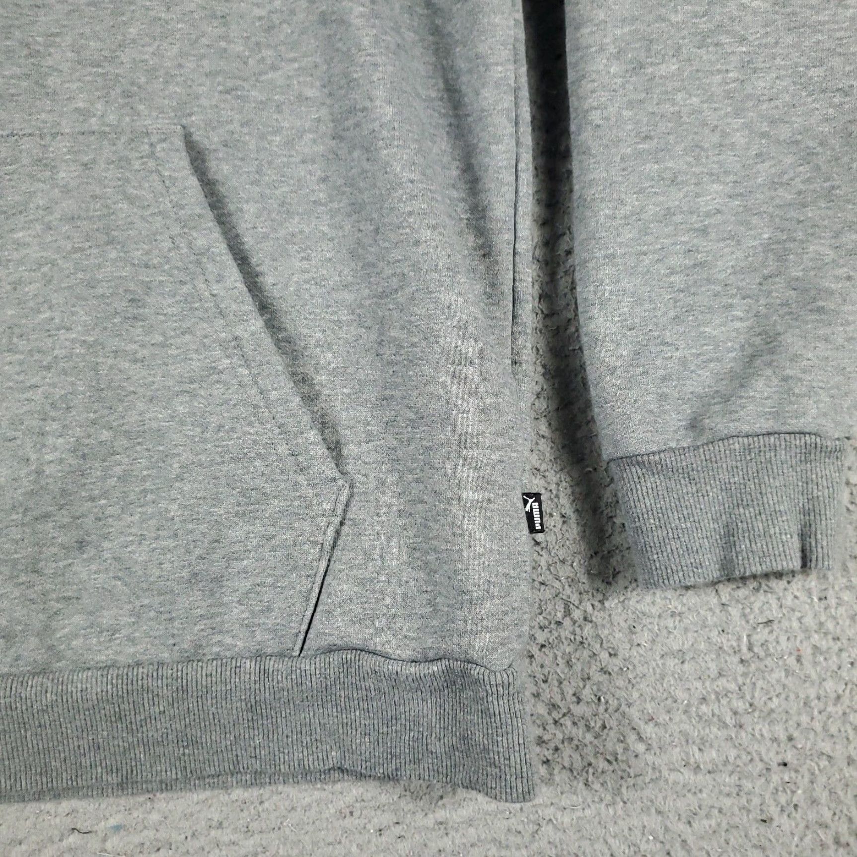 Puma PUMA Gray Hoodie Mens Medium Casual Pullover Sweatshirt Size US M / EU 48-50 / 2 - 4 Thumbnail