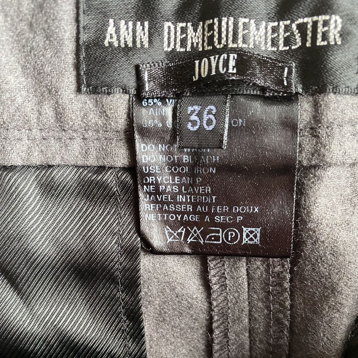 Ann Demeulemeester Side Belt Wool Blend Trousers Size 29" - 8 Thumbnail