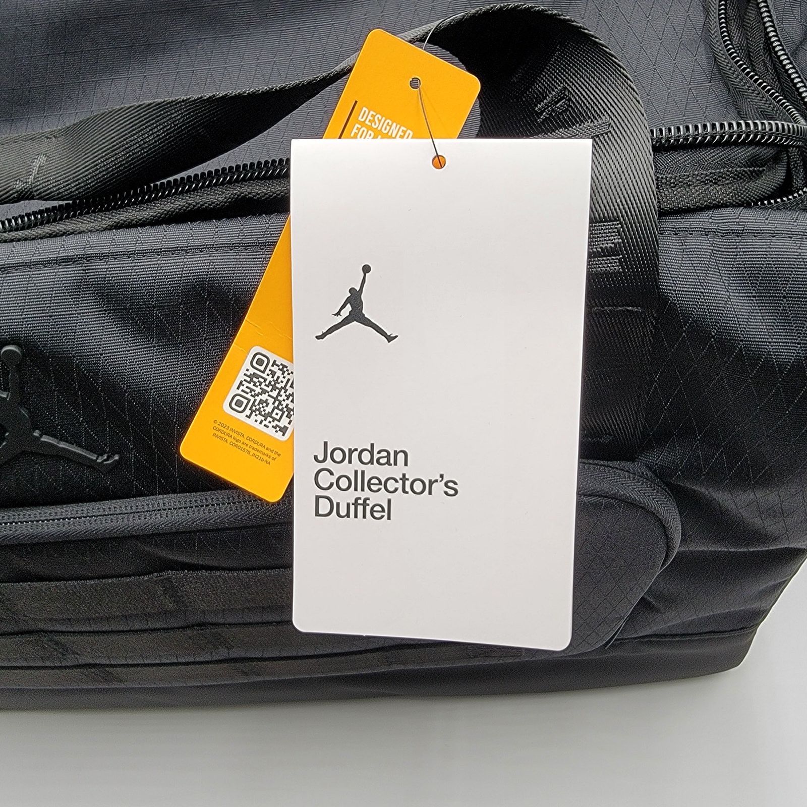 Jordan Brand Jordan Collectors 44L Duffle Travel Bag Black MA0932-023 Size ONE SIZE - 7 Thumbnail