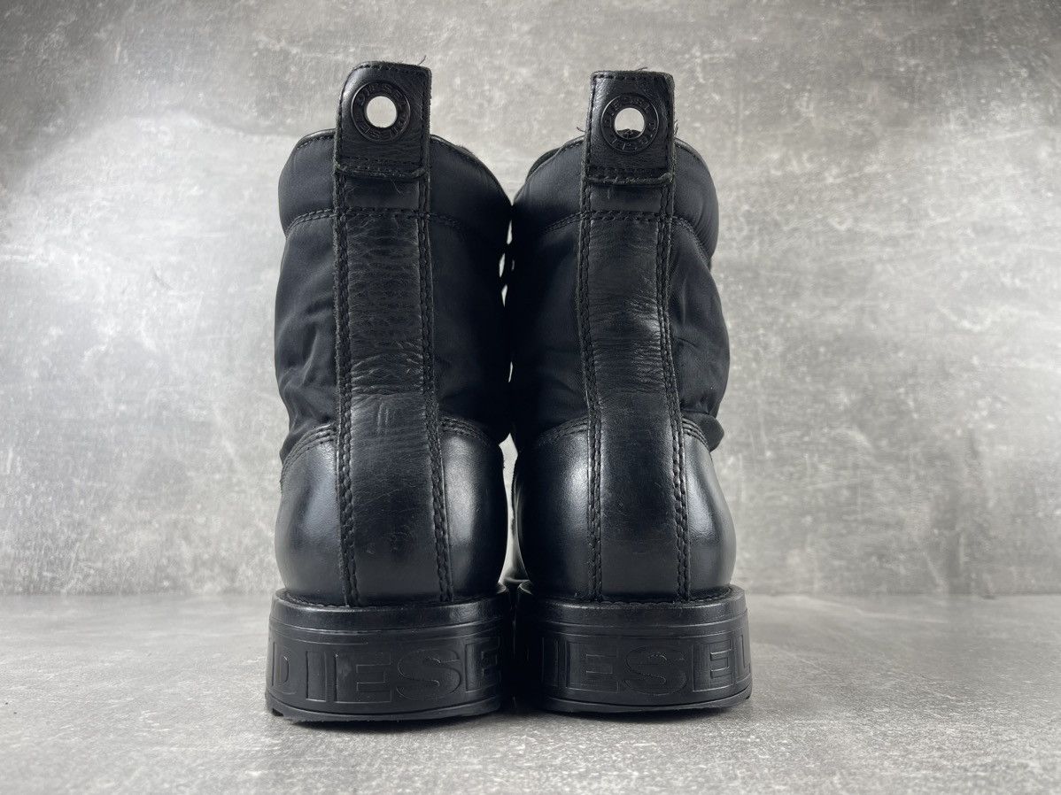 Diesel Diesel D Thrupper DBBZ AVANT GARDE Leather Combat Boots Size US 9 / EU 42 - 7 Thumbnail