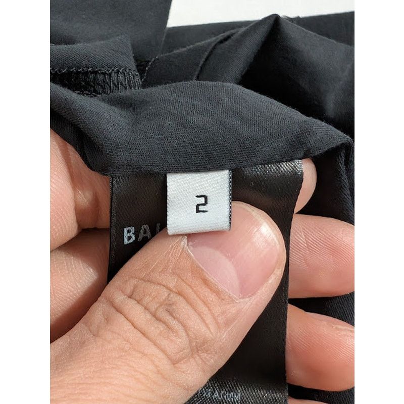 Balenciaga o1rshd1 Inside Out T-Shirt in Black/White Size US M / EU 48-50 / 2 - 14 Thumbnail