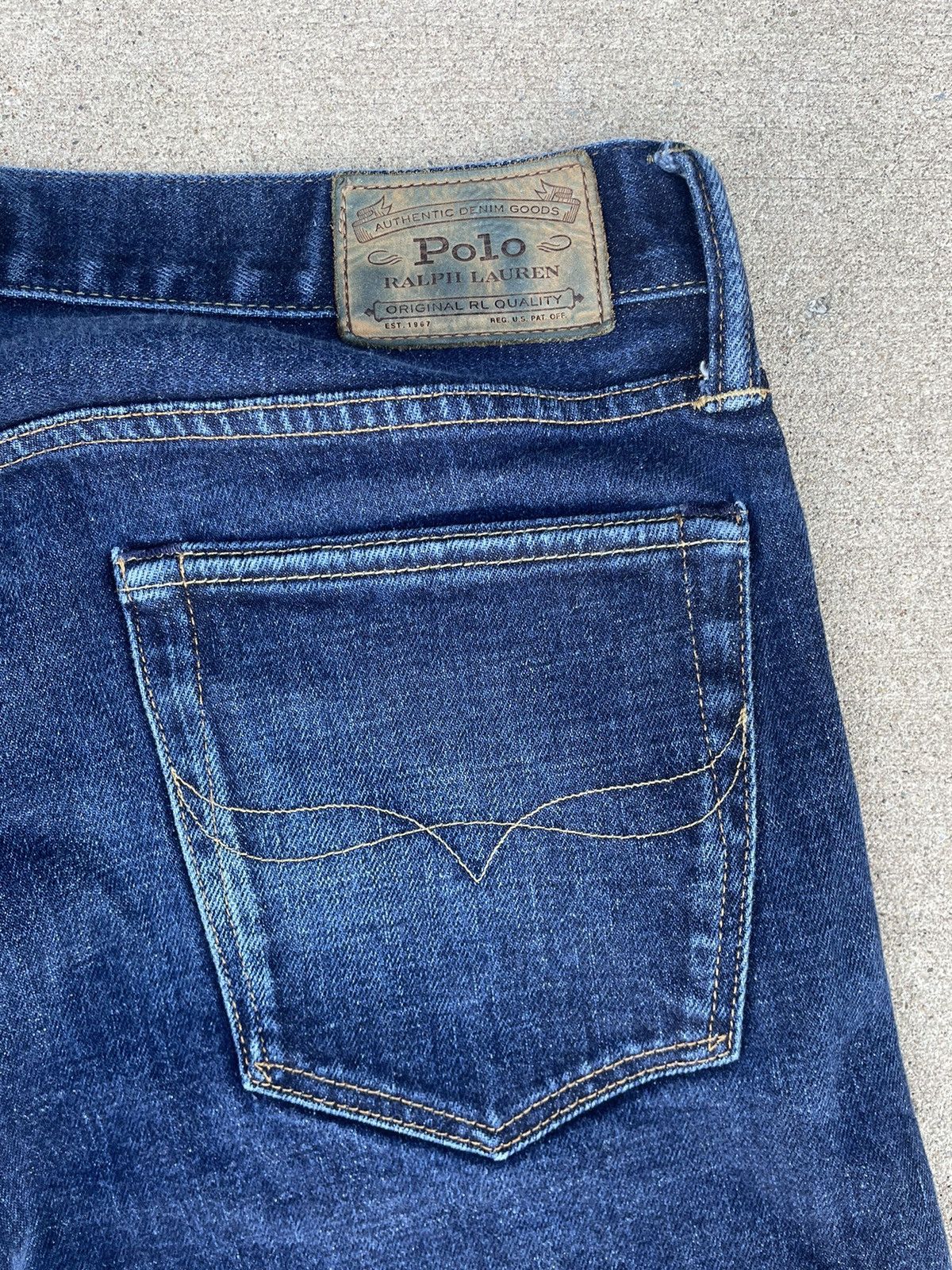 Polo Ralph Lauren × Vintage Polo Ralph Lauren selvedge denim “Sullivan slim” Size US 32 / EU 48 - 10 Thumbnail