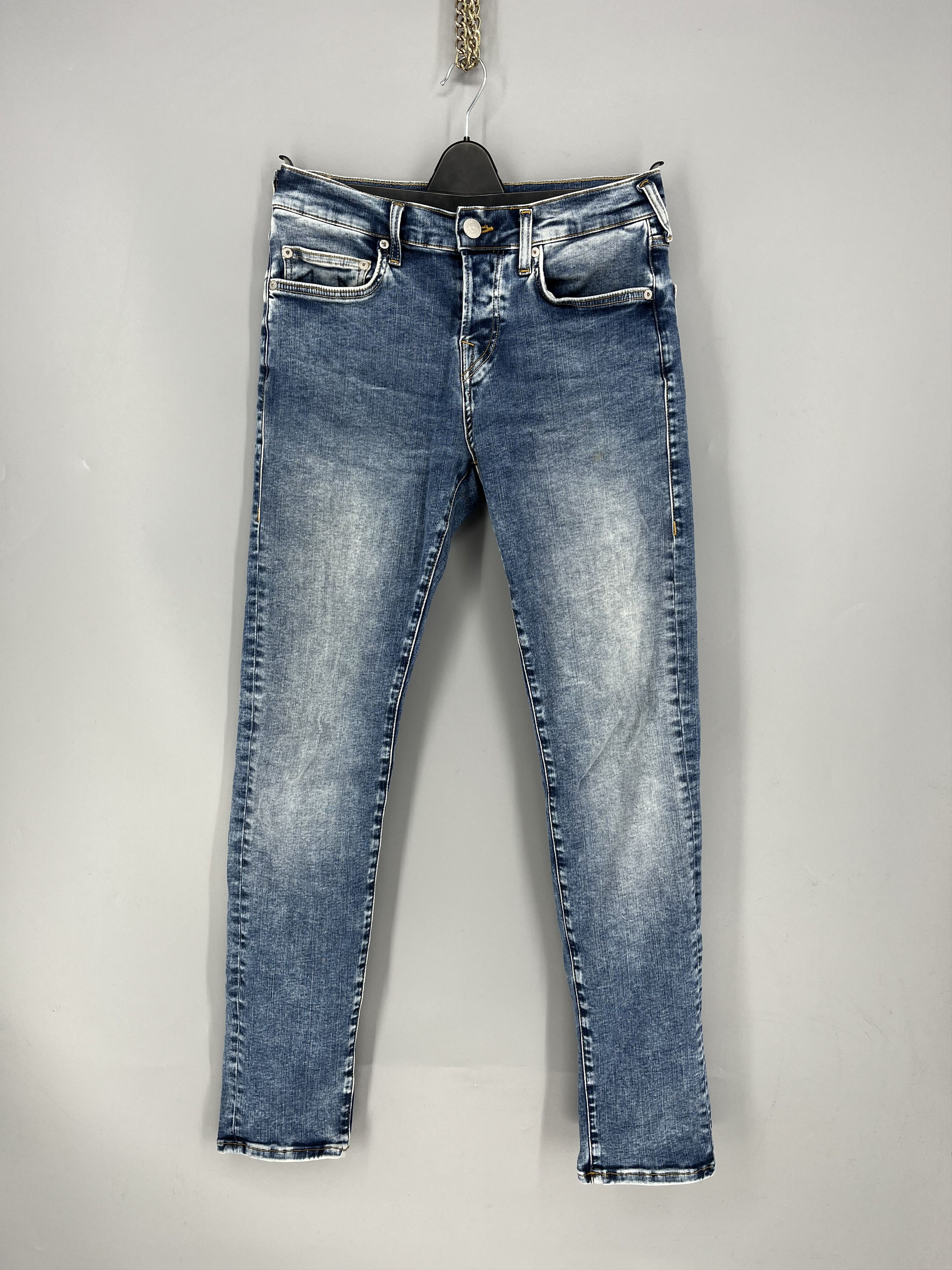 True Religion TRUE RELIGION Rocco painted slim-leg jeans Size US 31 - 2 Thumbnail