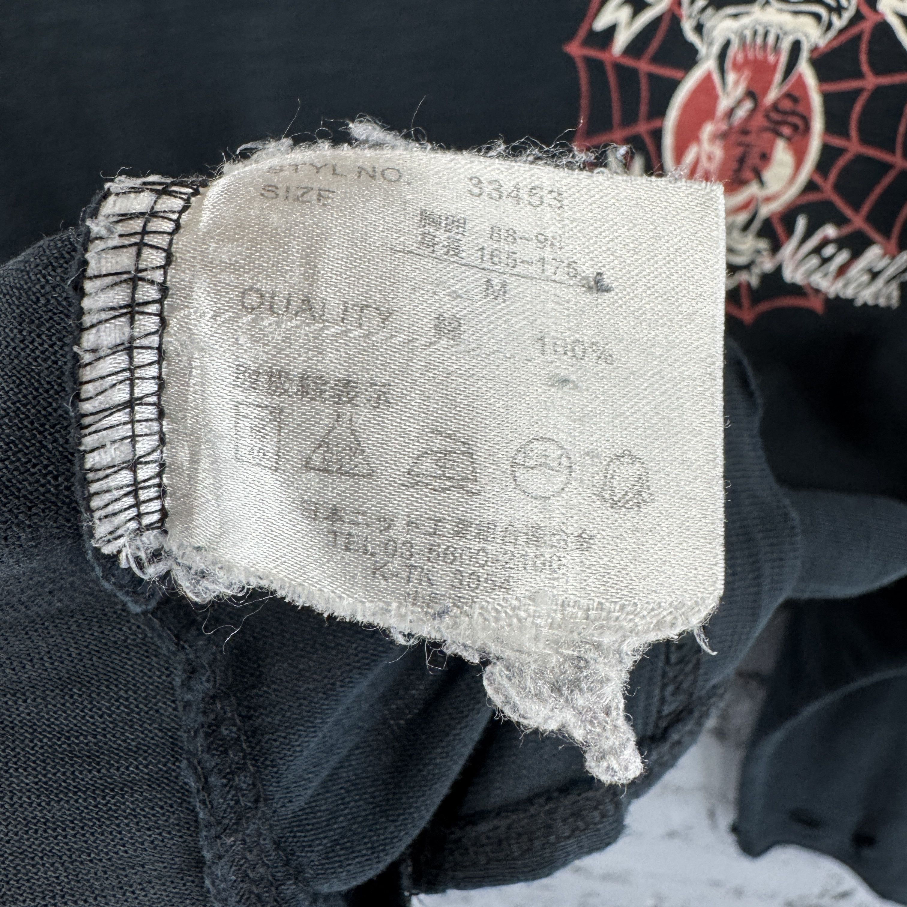 Vintage Rare Vintage Japanese Tiger Embroidered Sukajan Tshirt Size US M / EU 48-50 / 2 - 11 Thumbnail