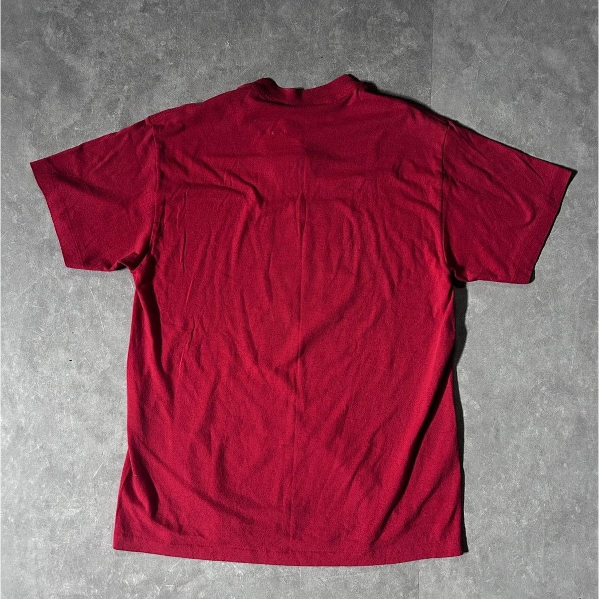TEE JAYS 2000s Vintage Nebraska Cornhuskers Teddy Bear Red T-Shirt -L Size US L / EU 52-54 / 3 - 4 Thumbnail