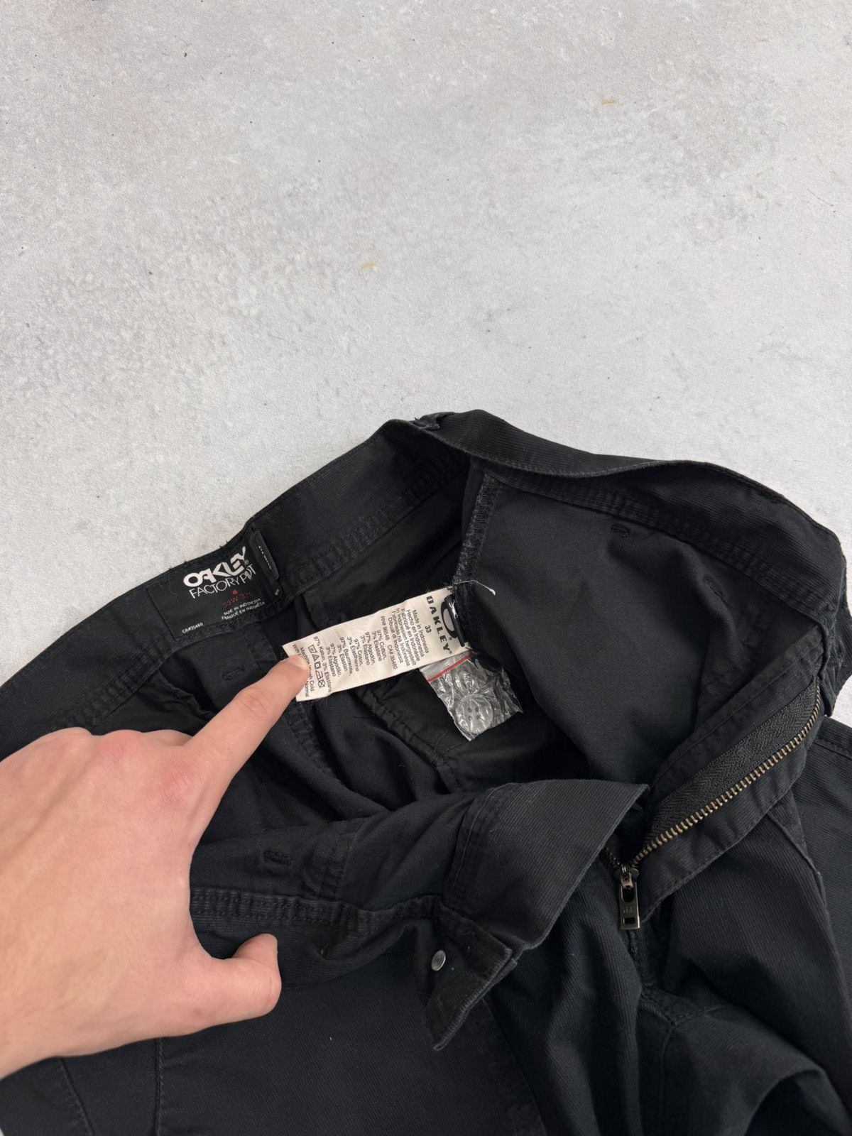 Oakley Oakley Denim Joggers Men’s Y2K Outdoor Streetwear Size US 33 - 5 Thumbnail