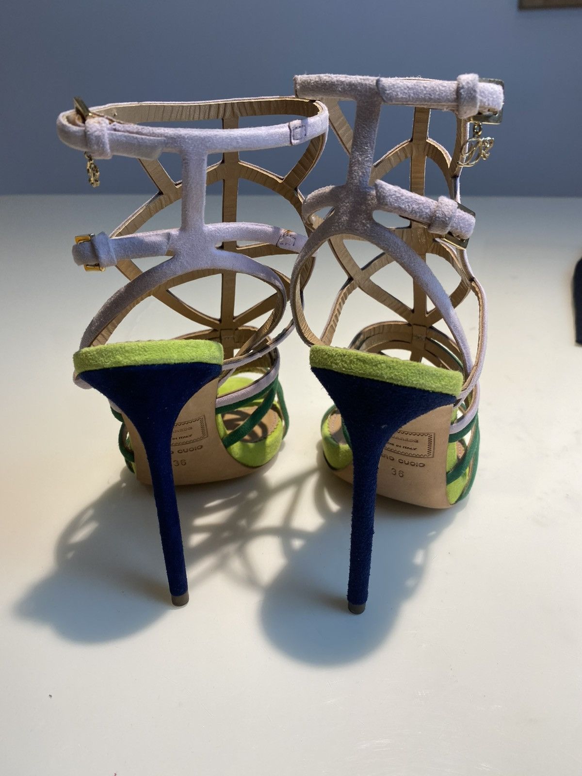 Dsquared2 Dsquared2 cage strappy high heels 36 Size US 5.5 / IT 35.5 - 3 Thumbnail