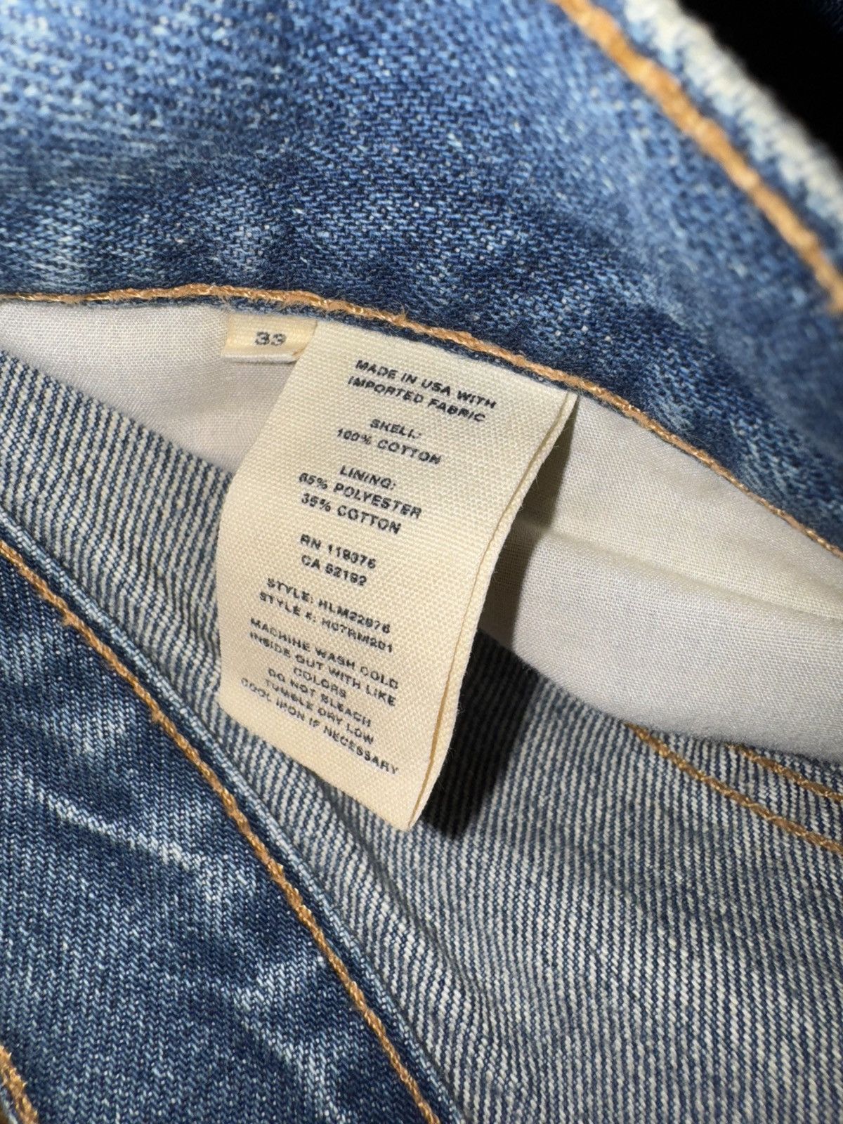 Helmut Lang Helmut Lang Painter Denim Size US 33 - 3 Thumbnail