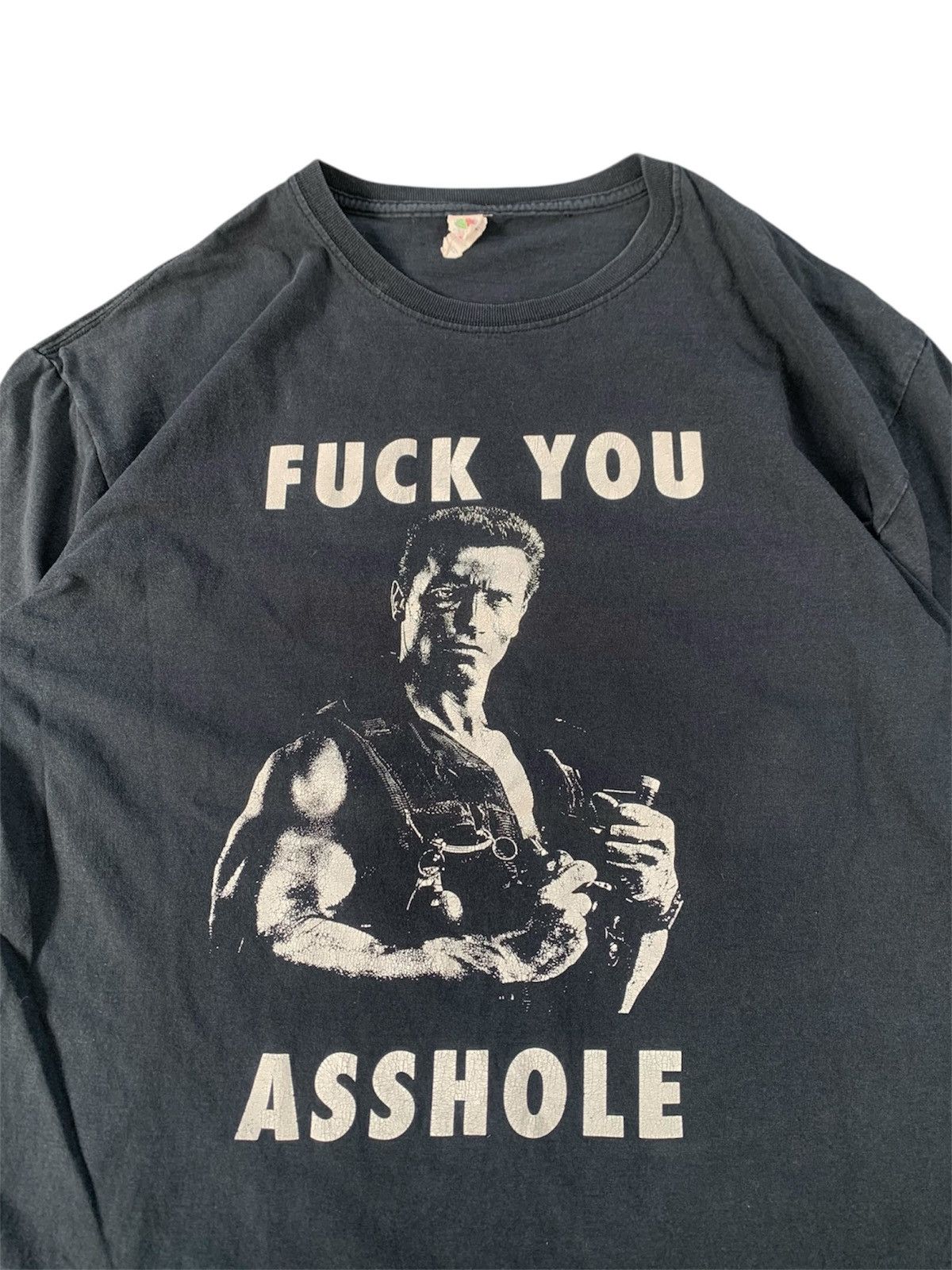 Vintage Vintage 2000s Movie Tee Arnlod Schwarzenegger Size US L / EU 52-54 / 3 - 2 Thumbnail