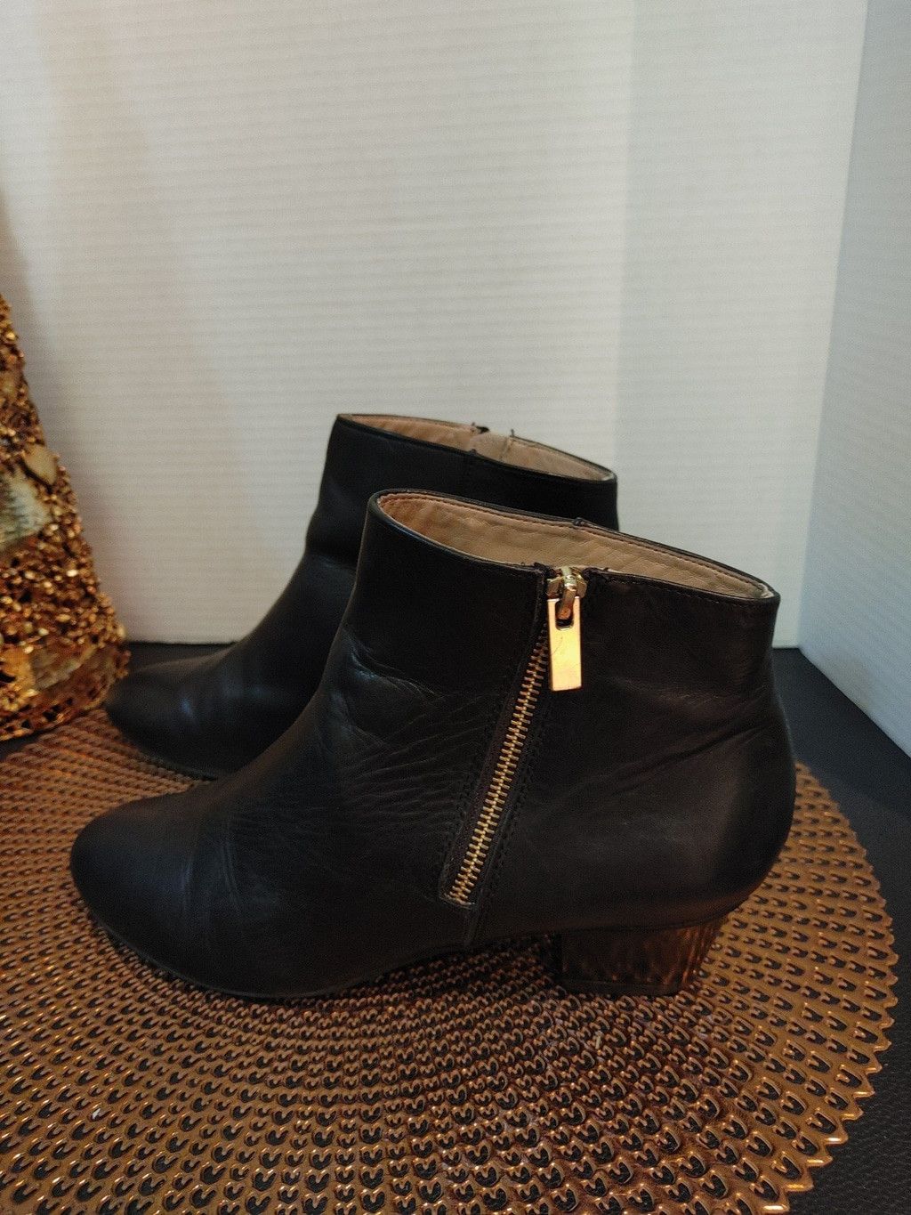 Alfani Alfani Sicilia Leather Boots Size 9M Size US 9 / IT 39 - 1 Thumbnail