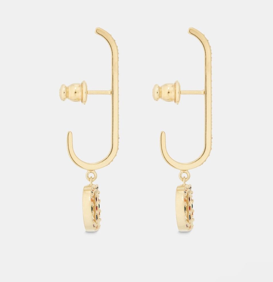 Dior Dior 30 MONTAIGNE EARRINGS Gold-Finish Metal Size ONE SIZE - 2 Thumbnail