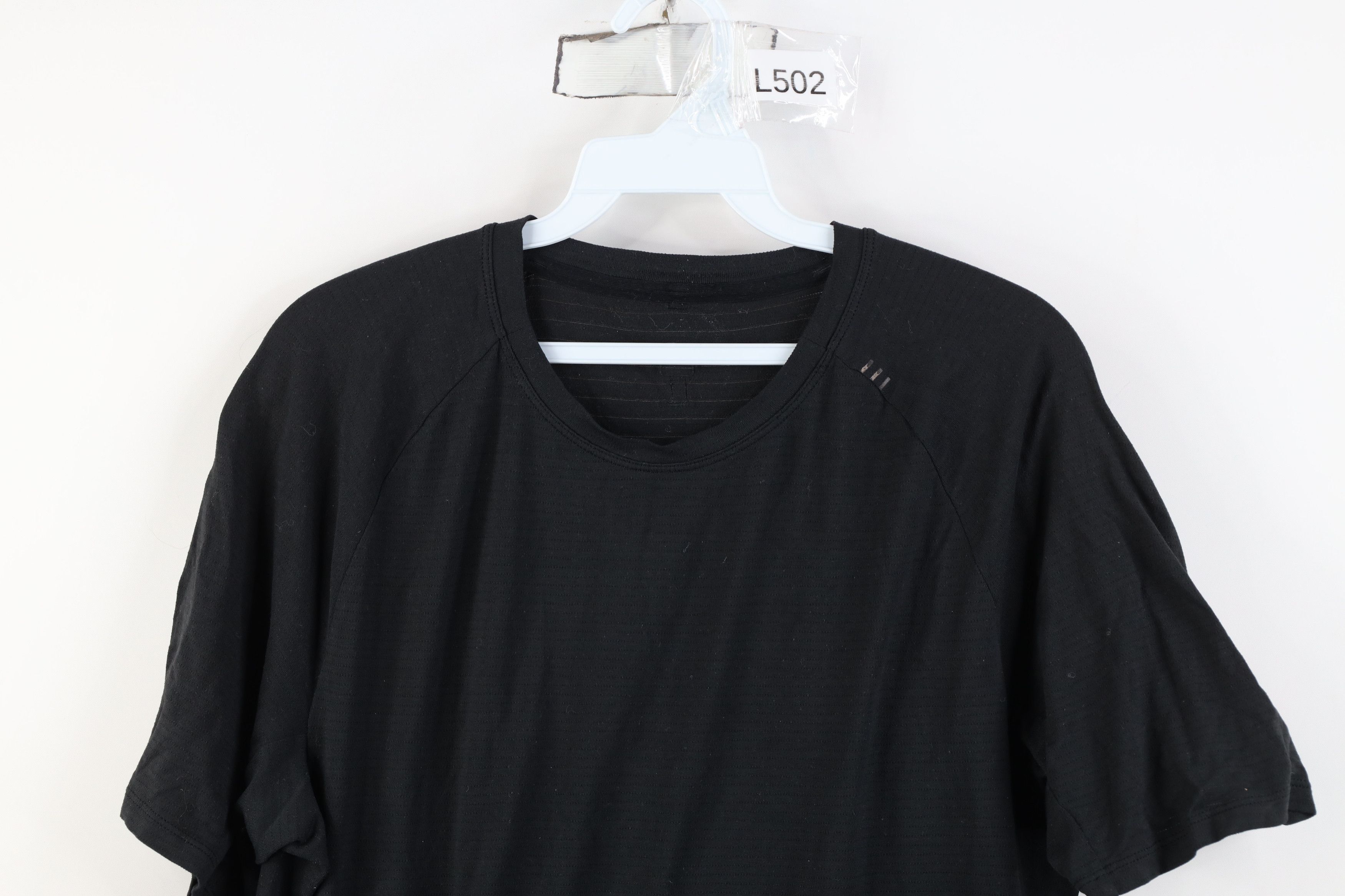 Lululemon Lululemon Vent Tech Short Sleeve T-Shirt Black Gym Training Size US M / EU 48-50 / 2 - 2 Thumbnail