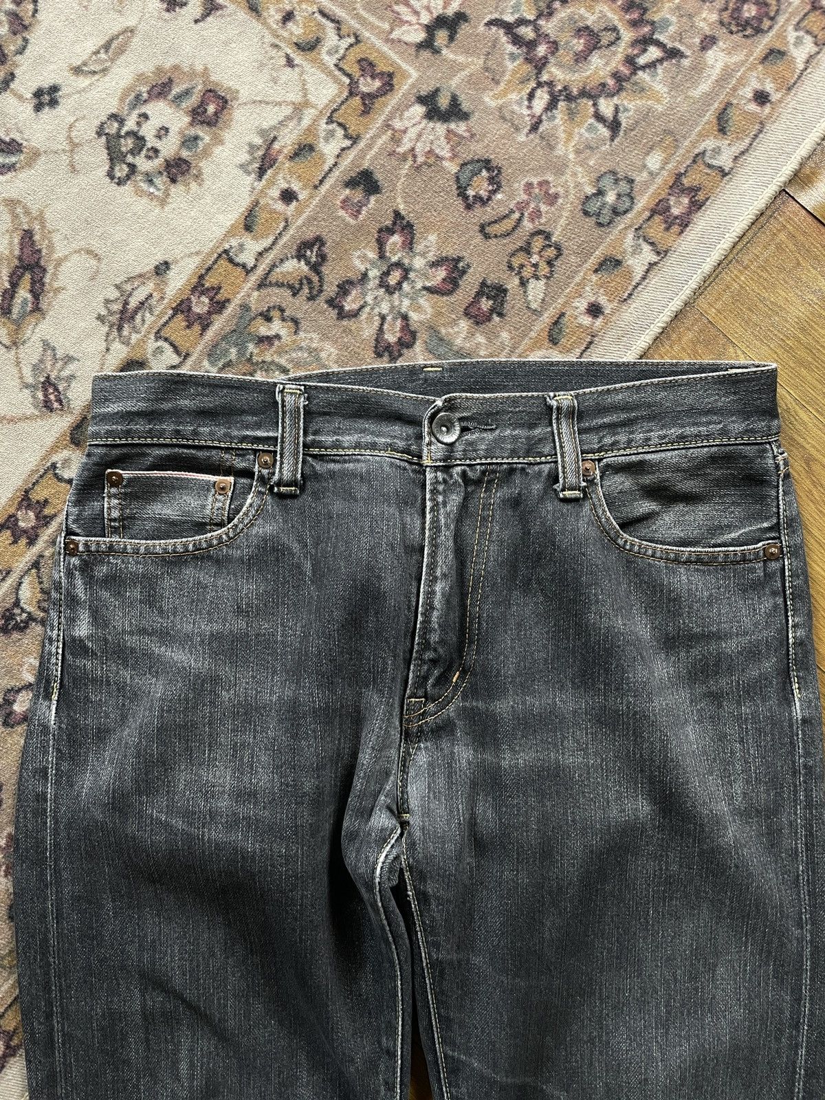 Japanese Brand × Uniqlo Uniqlo Japan Selvedge Jeans Pants Size US 33 - 5 Thumbnail