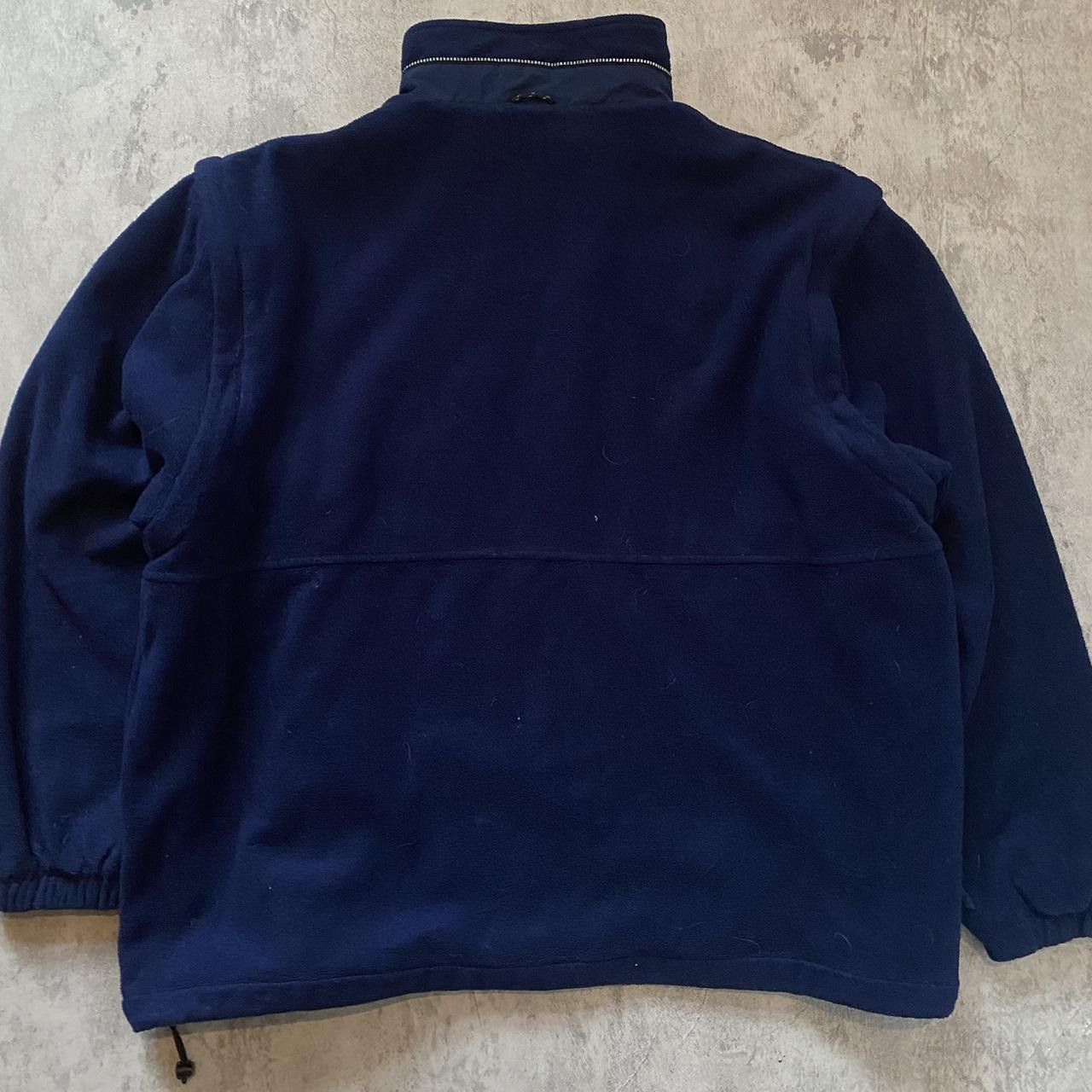 NFL Navy New England Patriots fleece jacket Size US XXL / EU 58 / 5 - 3 Thumbnail