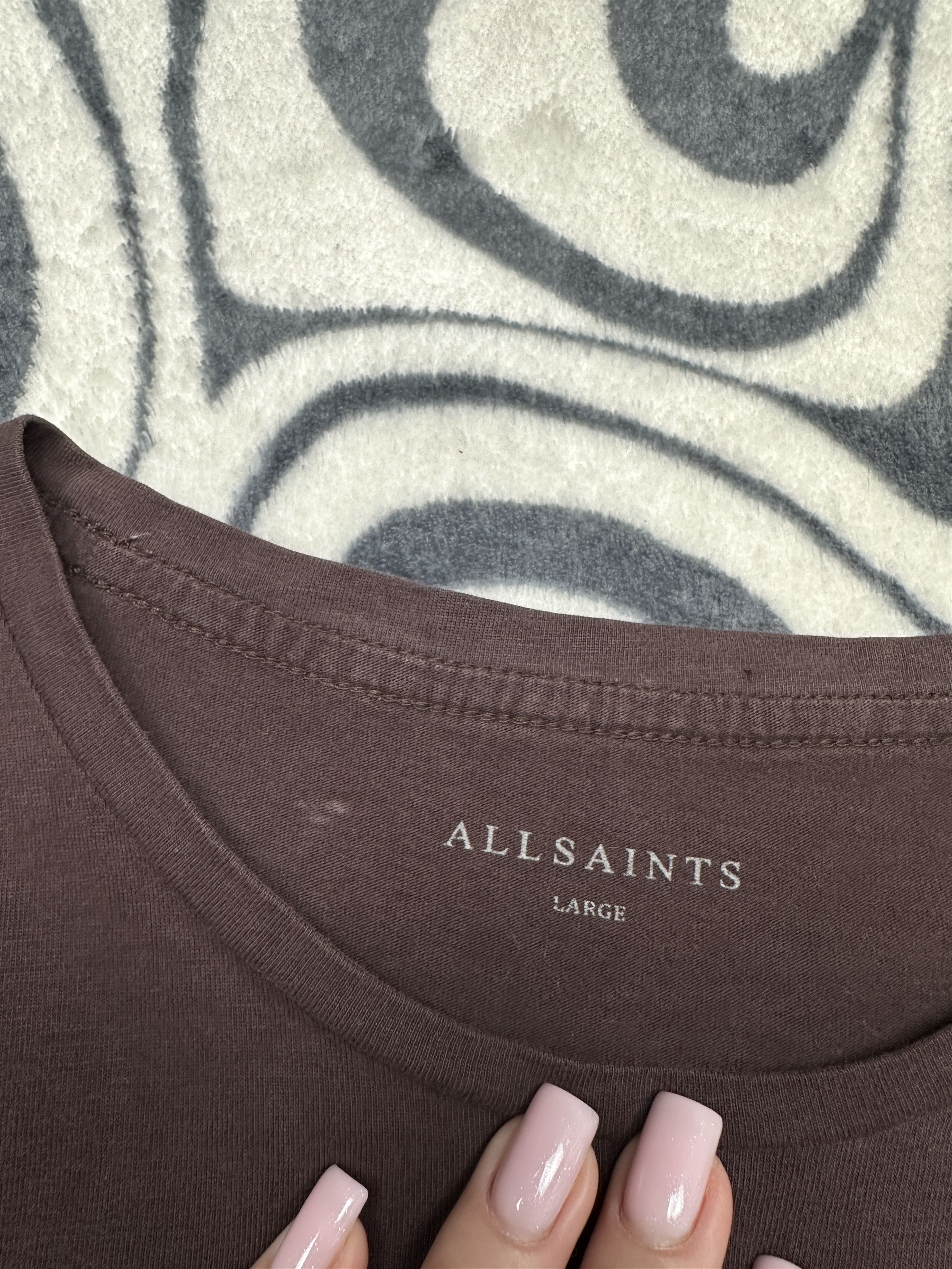 Allsaints AllSaints Mens Brace Tonic Crew Neck T-Shirt Tee Size US L / EU 52-54 / 3 - 4 Thumbnail