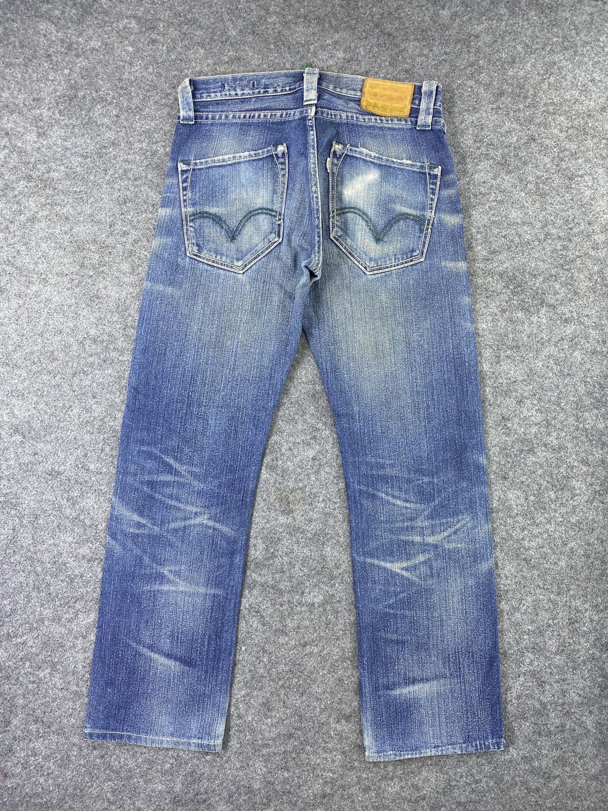 Jean × Levi's × Vintage Vintage Levis Lot 505 Distressed Blue Wash Jeans - J968 Size US 32 / EU 48 - 3 Thumbnail