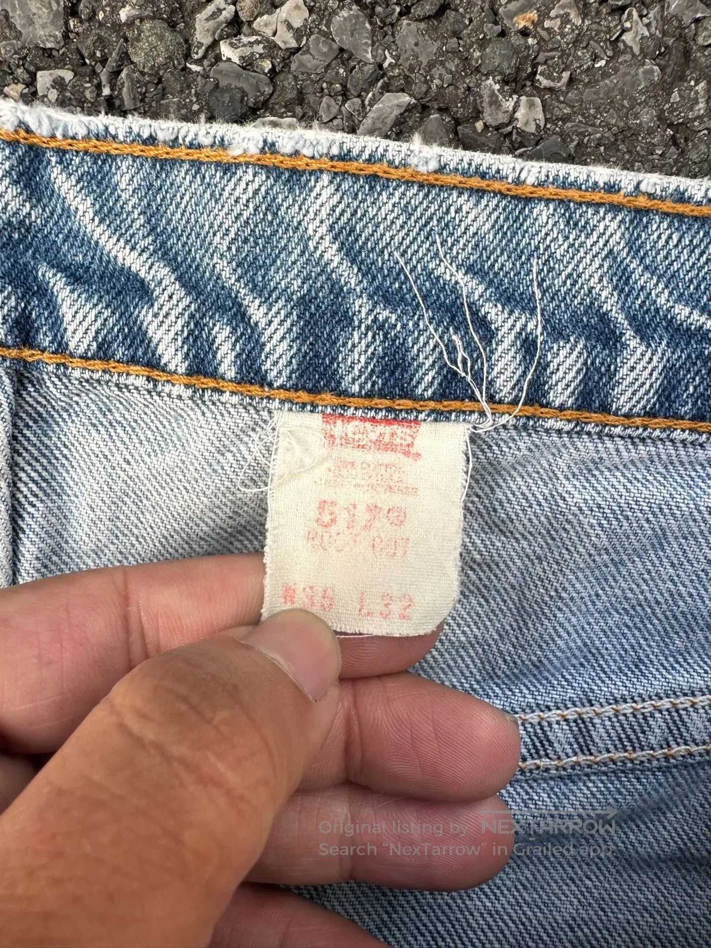 Vintage Vintage Levi's 517 90s Jeans. Size US 32 / EU 48 - 4 Thumbnail