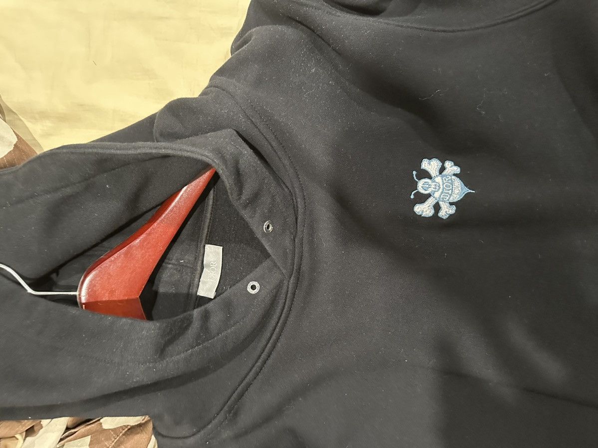 Dior × Stussy Dior x shawn stussy 2020 bee embroidered hoodie Size US XL / EU 56 / 4 - 4 Thumbnail