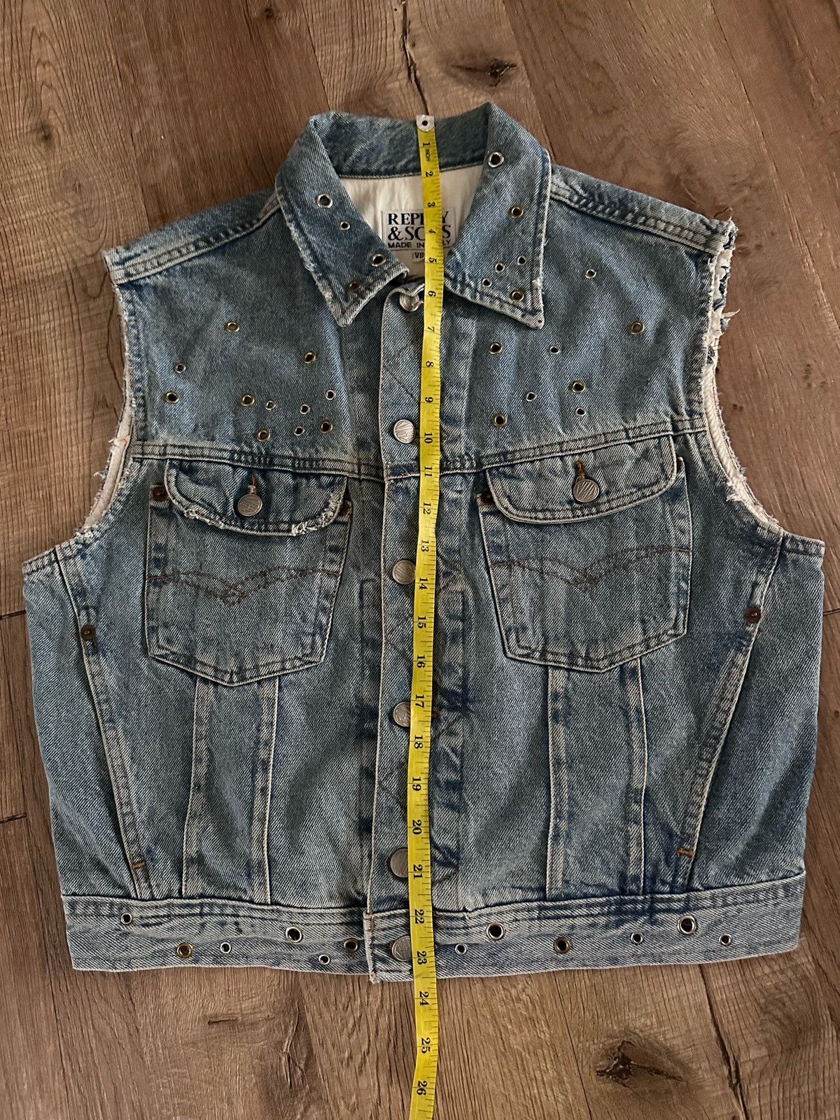 Replay RARE ‼️ REPLAY & SONS Denim Trucker Jacket Size US M / EU 48-50 / 2 - 5 Thumbnail