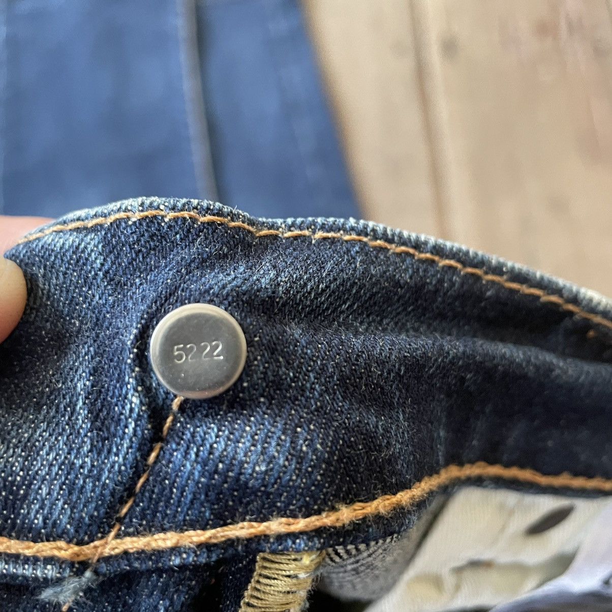 Levi's 🔥Vintage Levis 505 Big E Stoned Washed Denim Jeans Size US 32 / EU 48 - 10 Thumbnail