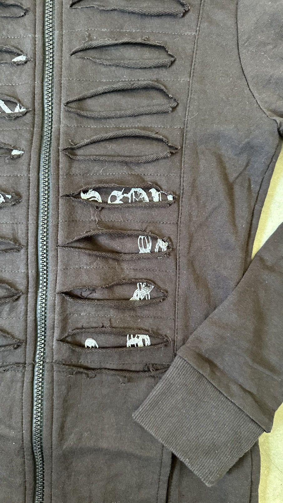 Japanese Brand VINTAGE JAPANESE PUNK AVANT GARDE HOODIE Size M / US 6-8 / IT 42-44 - 3 Thumbnail