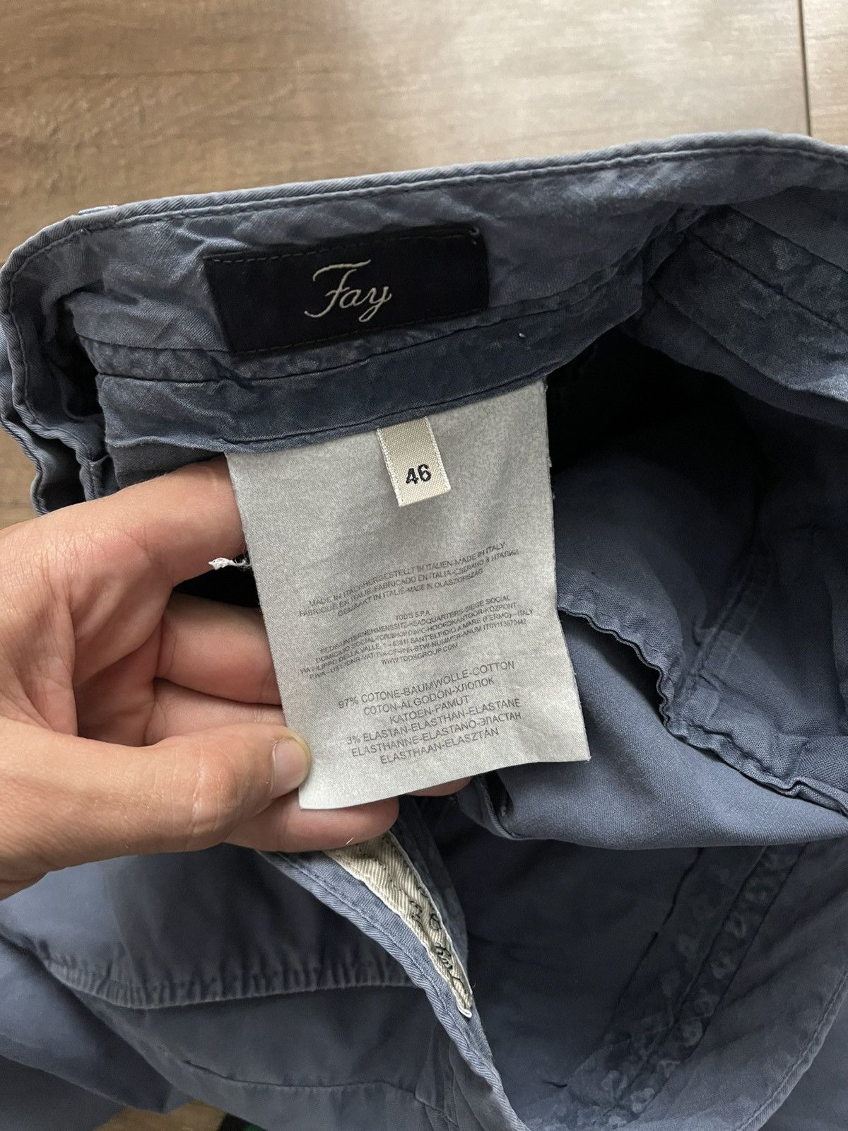 Fay Fay Chino Trousers Pants Size US 30 / EU 46 - 12 Thumbnail