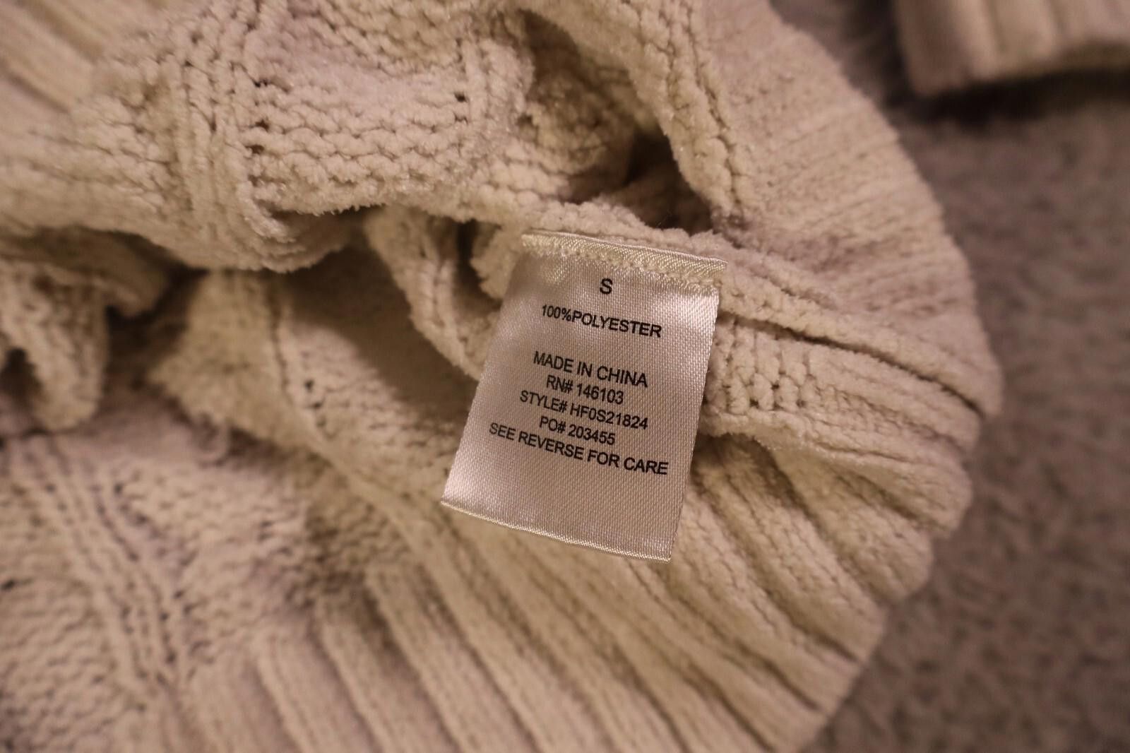 Other Hippie Rose Juniors Small Knit Cardigan Sweater White Size ONE SIZE - 5 Thumbnail