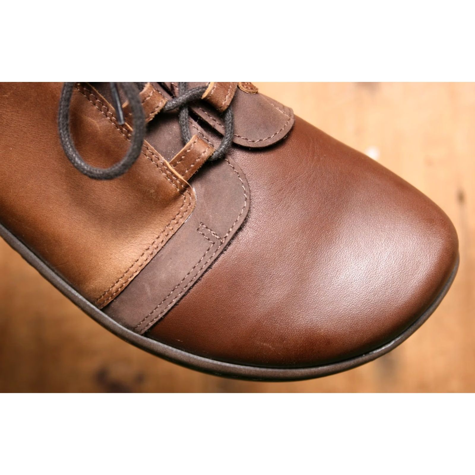 Vintage NAOT Riviera Brown Leather Oxford Womens US 10 EUR 41 Casual Lace Up Shoes Size ONE SIZE - 6 Thumbnail