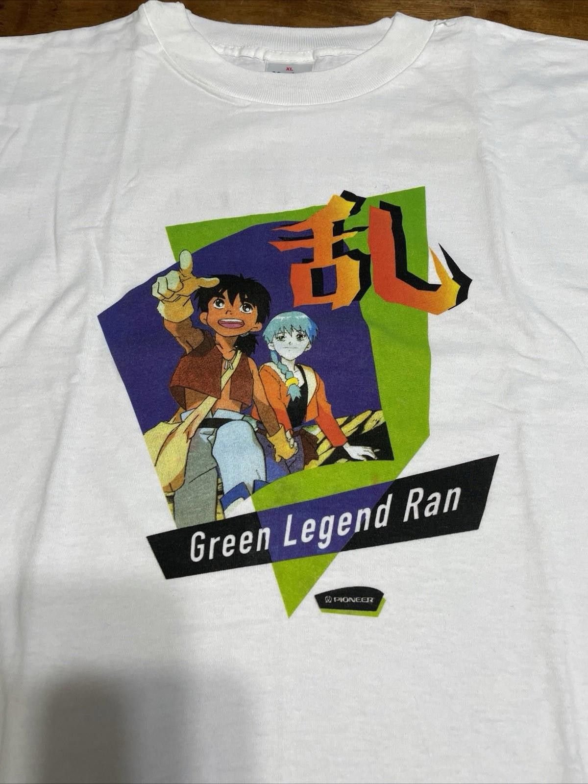 Other Vintage 90s Green Legend Anime VHS Promo T Shirt XL Size US XL / EU 56 / 4 - 1 Thumbnail