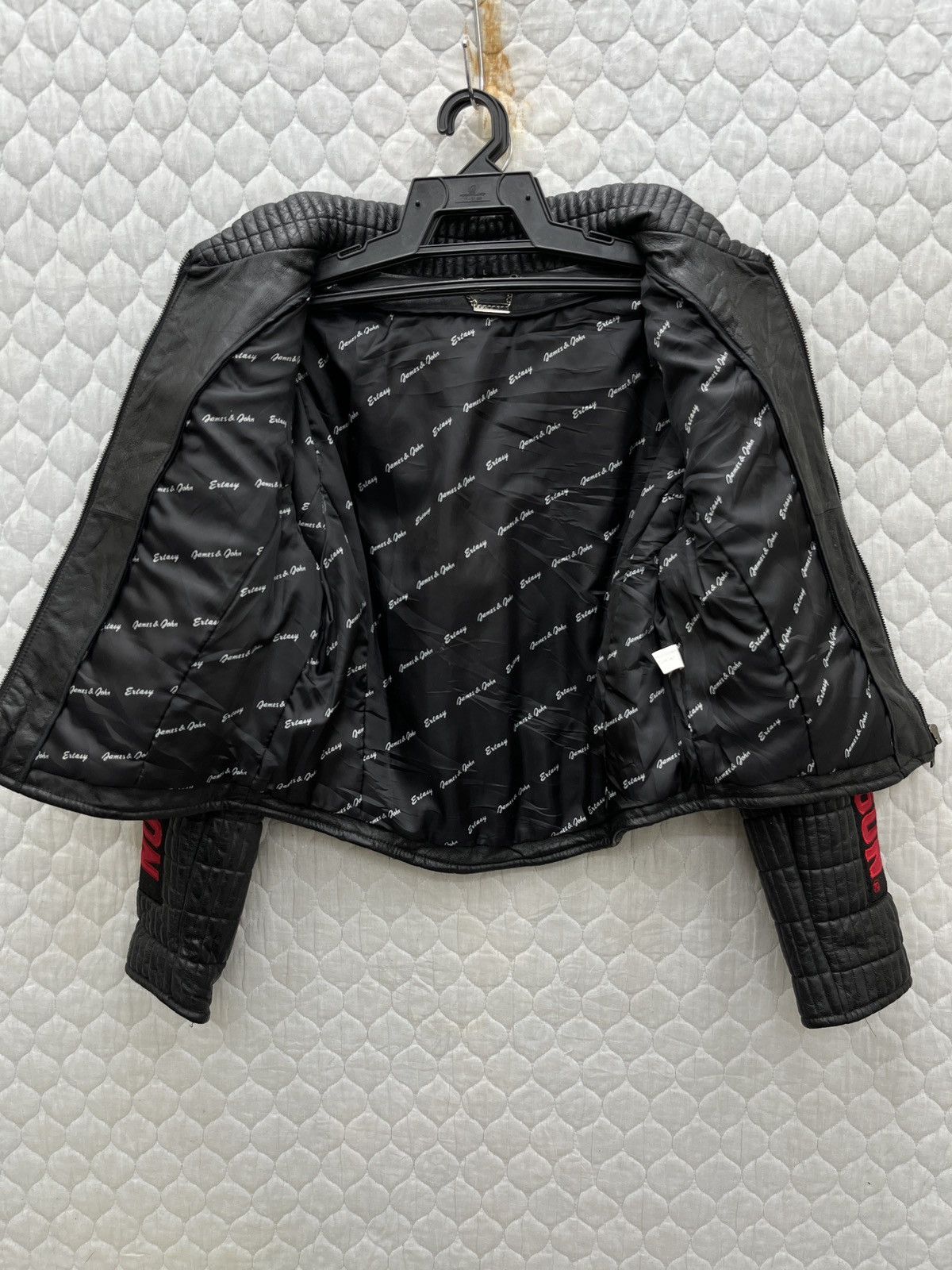 Other 🔥🔥🔥STEALS JAMES & JOHN EXTACY LEATHER RACING JACKET Size S / US 4 / IT 40 - 7 Thumbnail