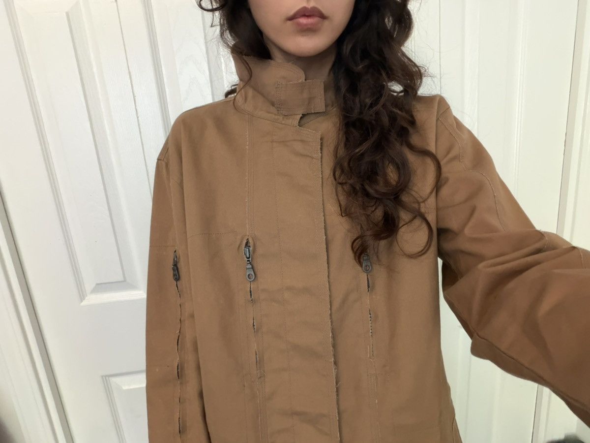 MFG 2000's 7 zipper canvas trench