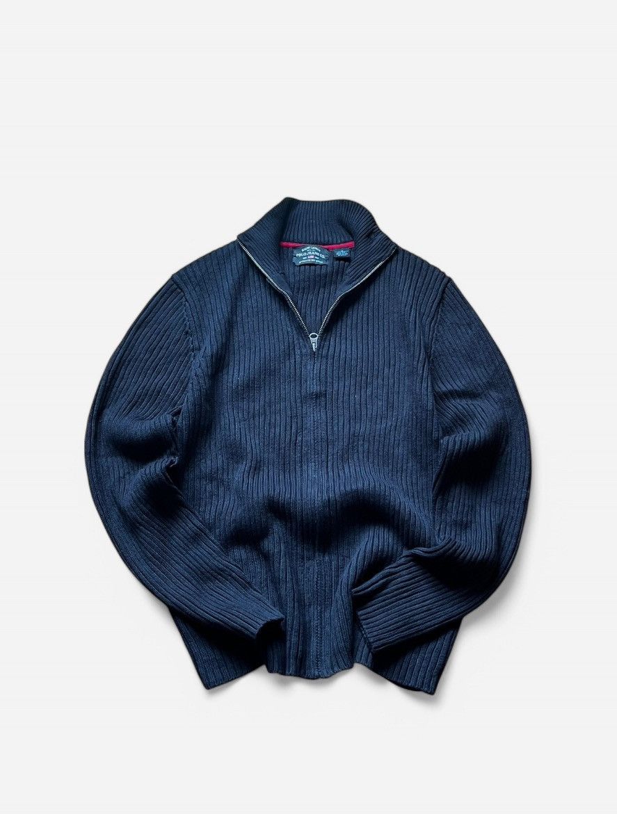 Ralph Lauren Zip-up knit sweater [free shipping] oldmoney preppy Size US L / EU 52-54 / 3 - 3 Thumbnail