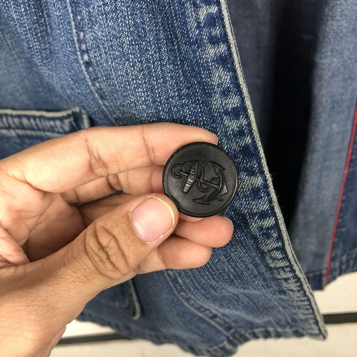 Blue Blue Japan 🔥VINTAGE DENIM JACKET DENIM PATCHWORK BLUE BLUE JAPAN Size US M / EU 48-50 / 2 - 17 Thumbnail