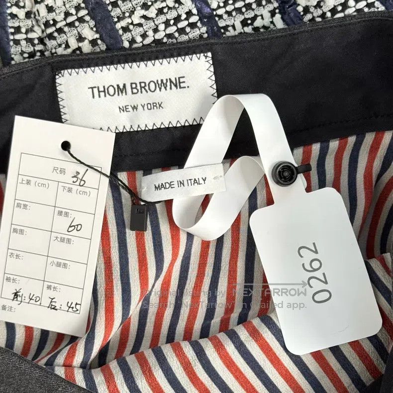 Thom Browne Thom Browne Woolen stripe pleated skirt Size 24" / US 00 / IT 34 - 2 Thumbnail
